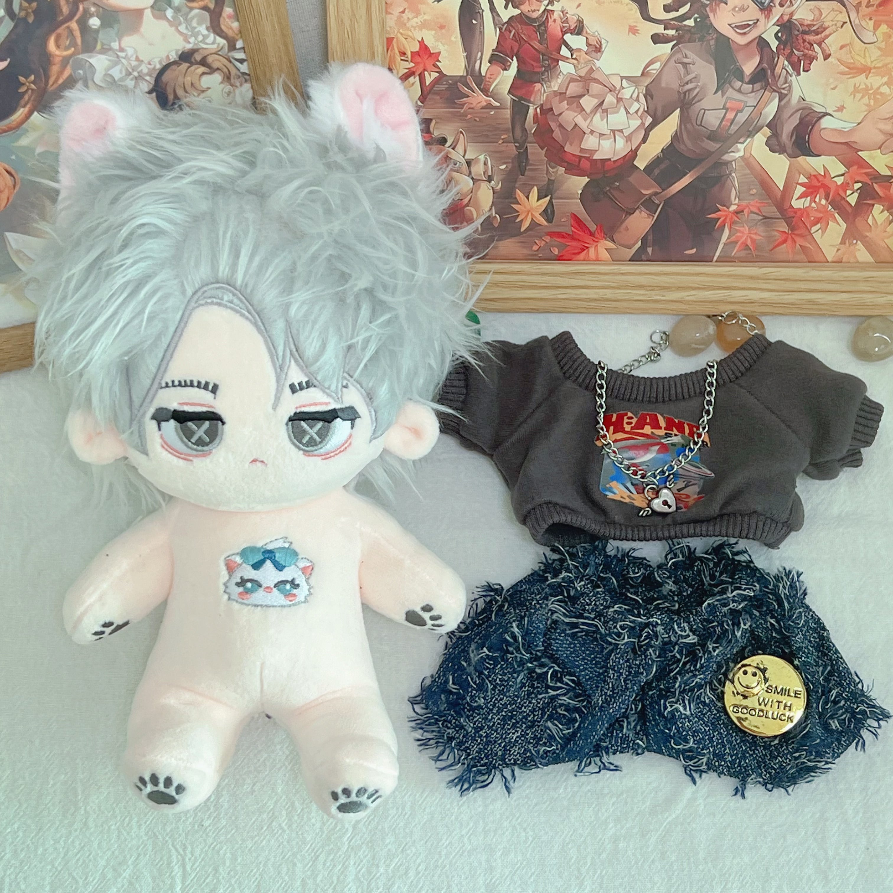 Identity V Luca Prisoner 20CM Plush Toy (8IN)