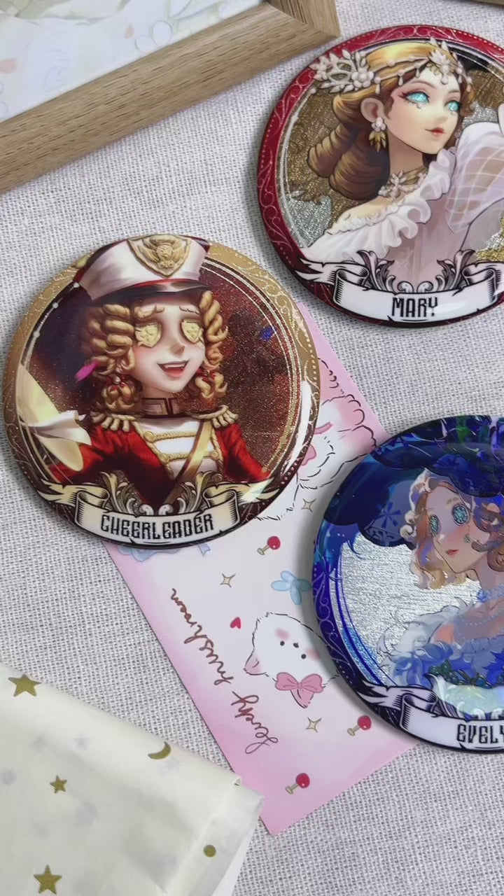 Identity V Pool Party Series Pins Badges