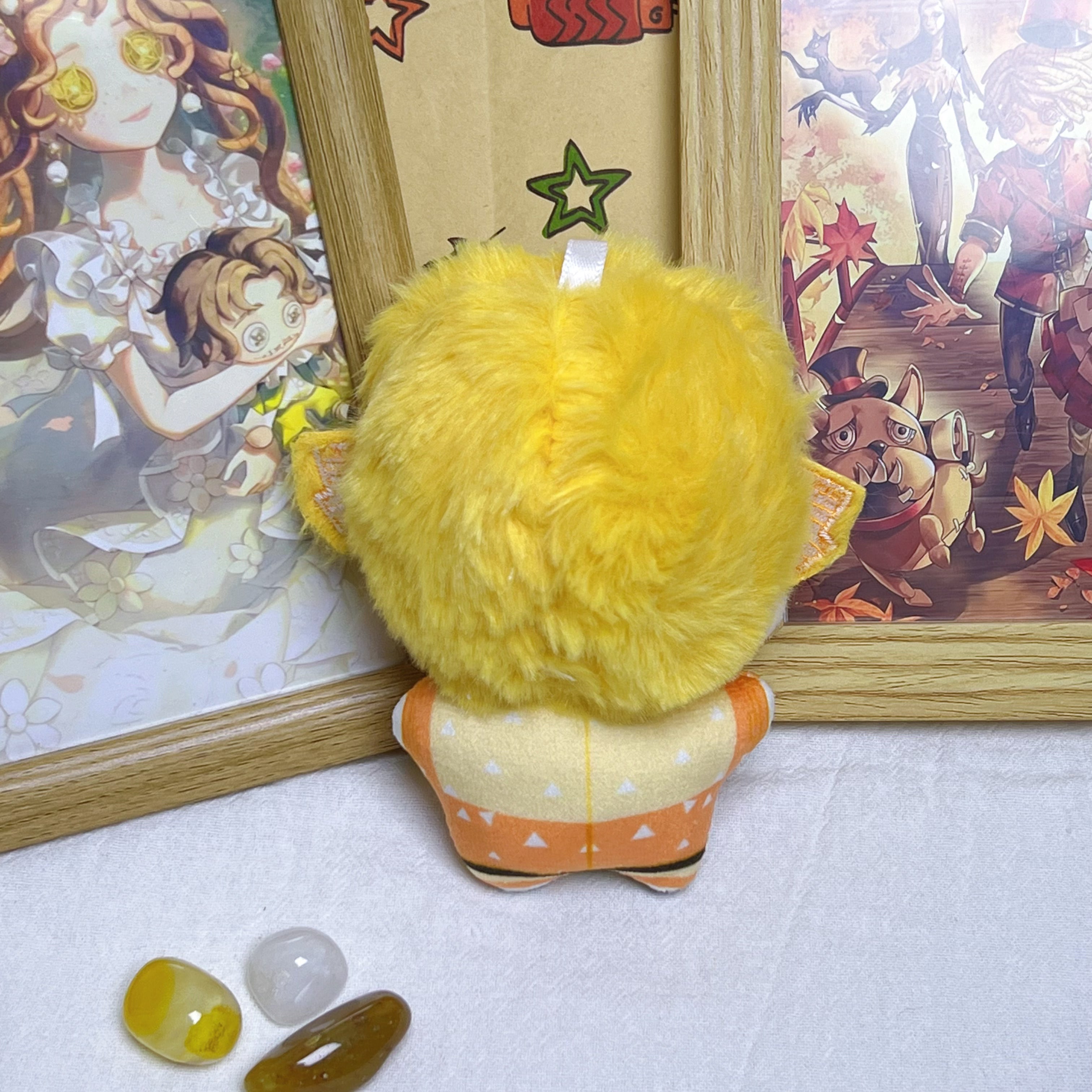 Demon Slayer Agatsuma Zenitsu Plush Toy (4IN)