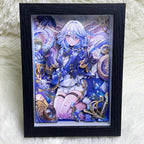 GI Water Element Angel 3D High-quality Fan-made Photo Frame
