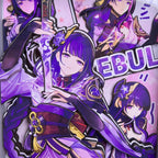 Genshin Impact Raiden Shogun 3D High-quality Photo Frame (7.5IN)