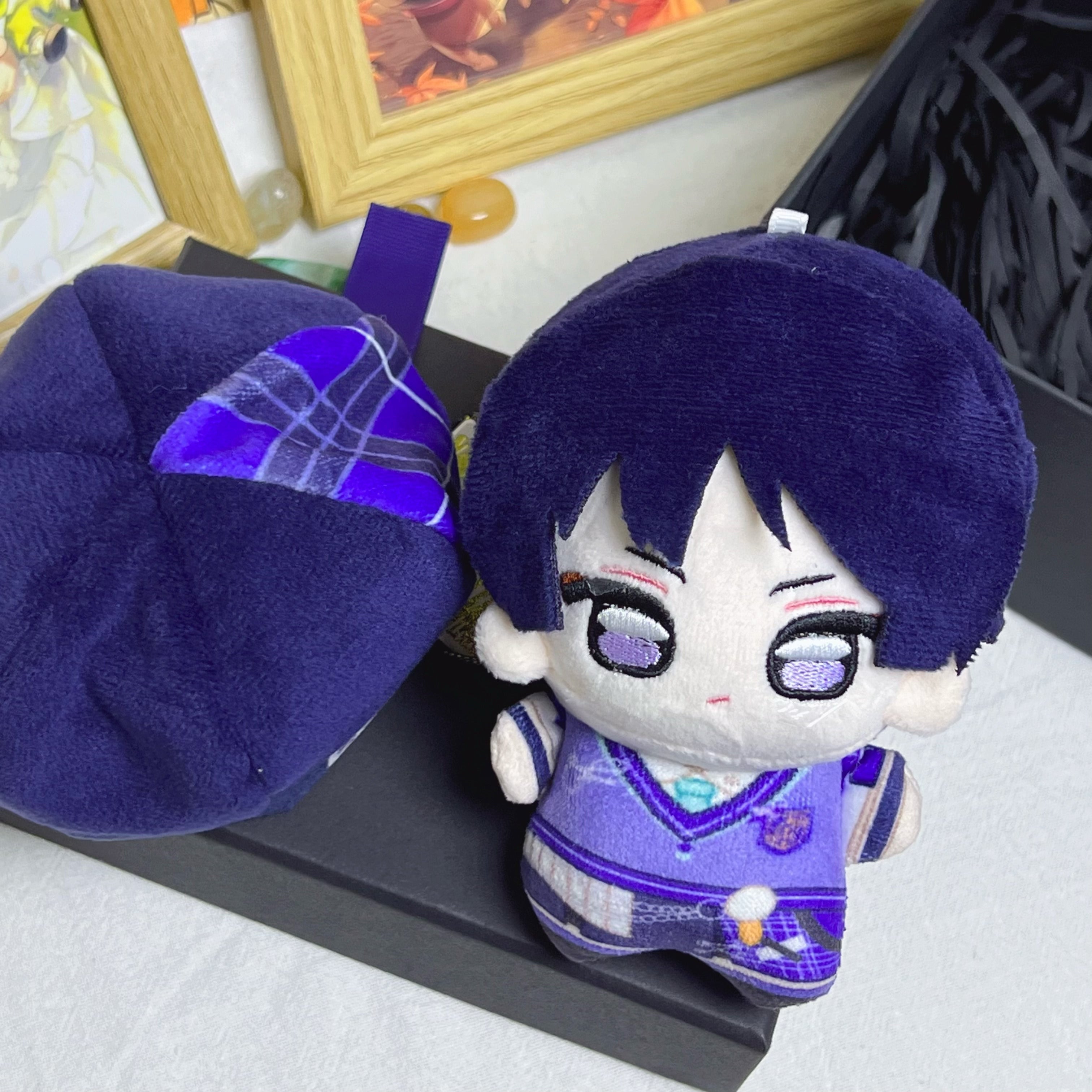 Genshin Impact Wanderer Scaramouche Balladeer Plush Toy (4IN)