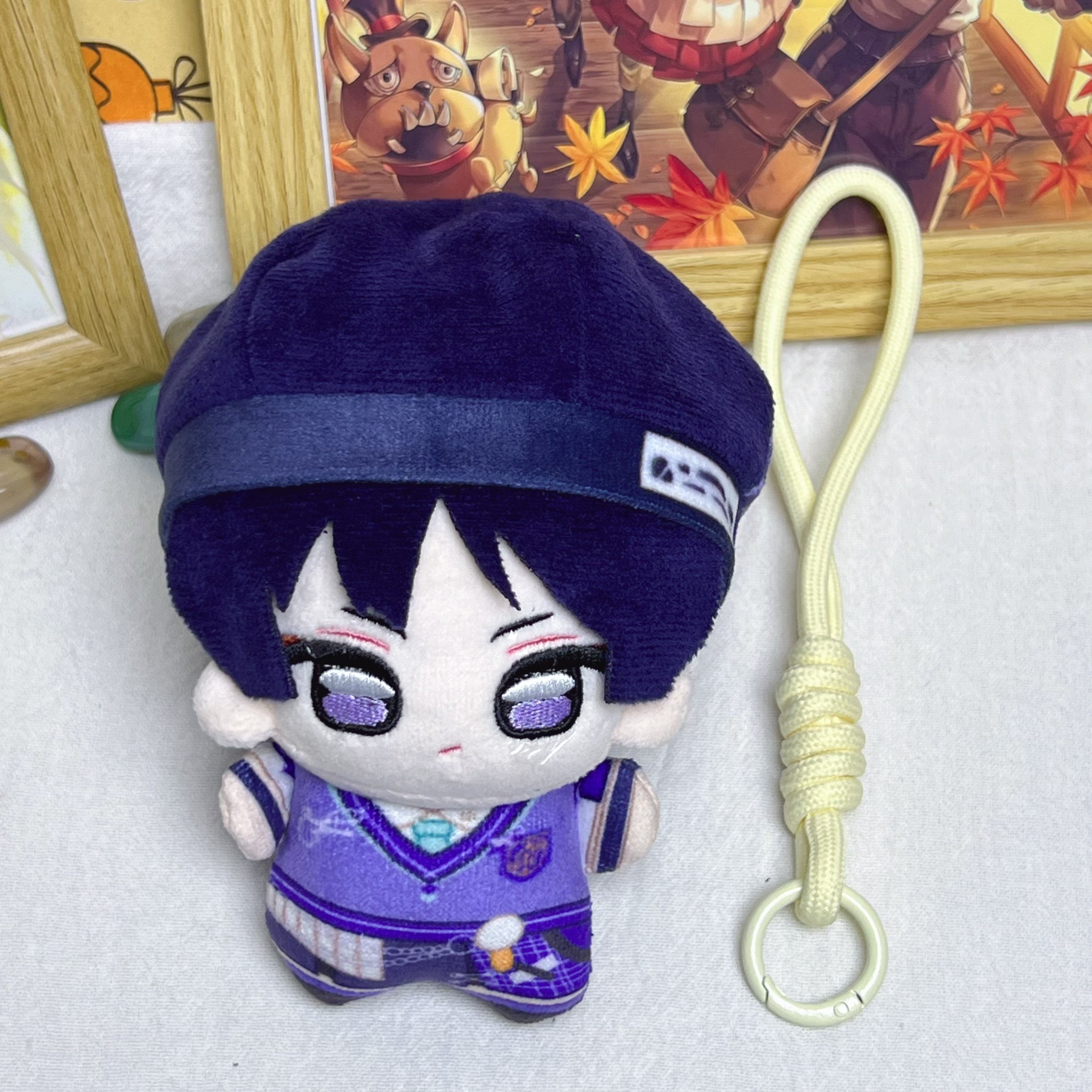 Genshin Impact Wanderer Scaramouche Balladeer Plush Toy (4IN)