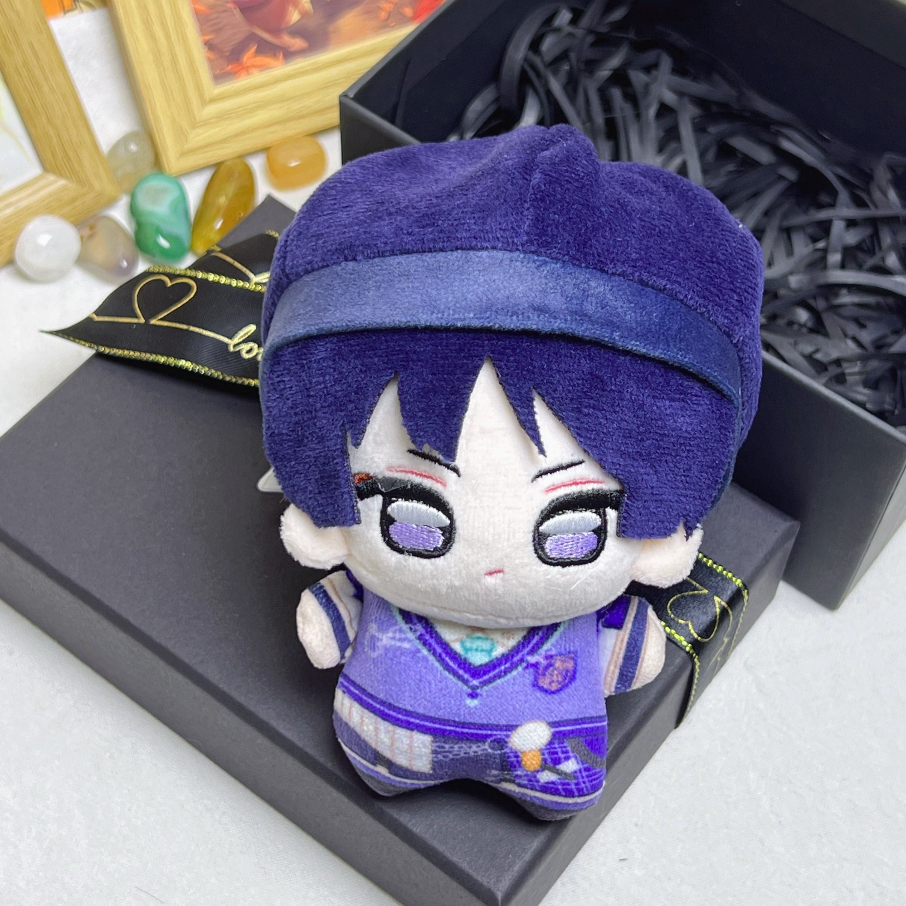 Genshin Impact Wanderer Scaramouche Balladeer Plush Toy (4IN)