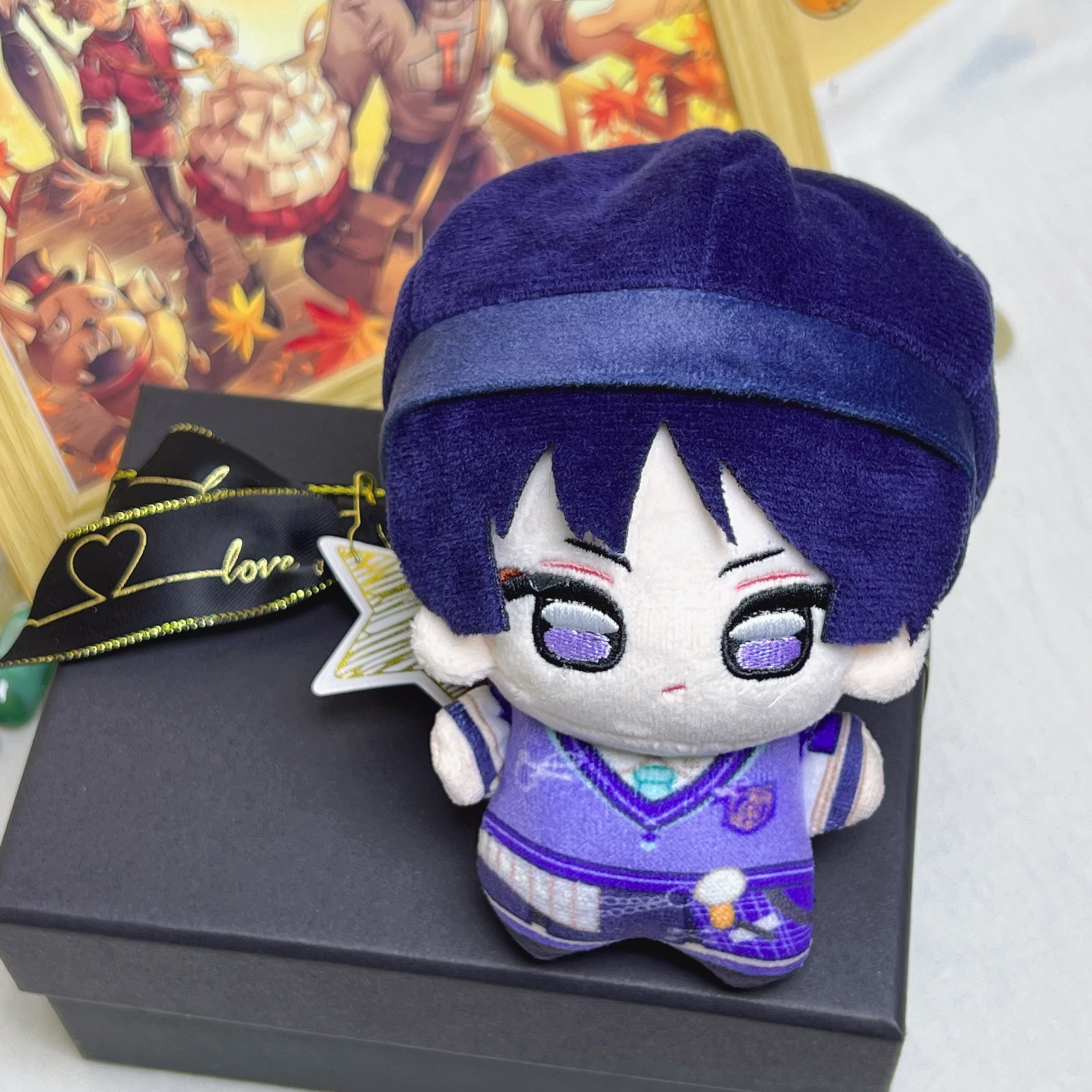 Genshin Impact Wanderer Scaramouche Balladeer Plush Toy (4IN)