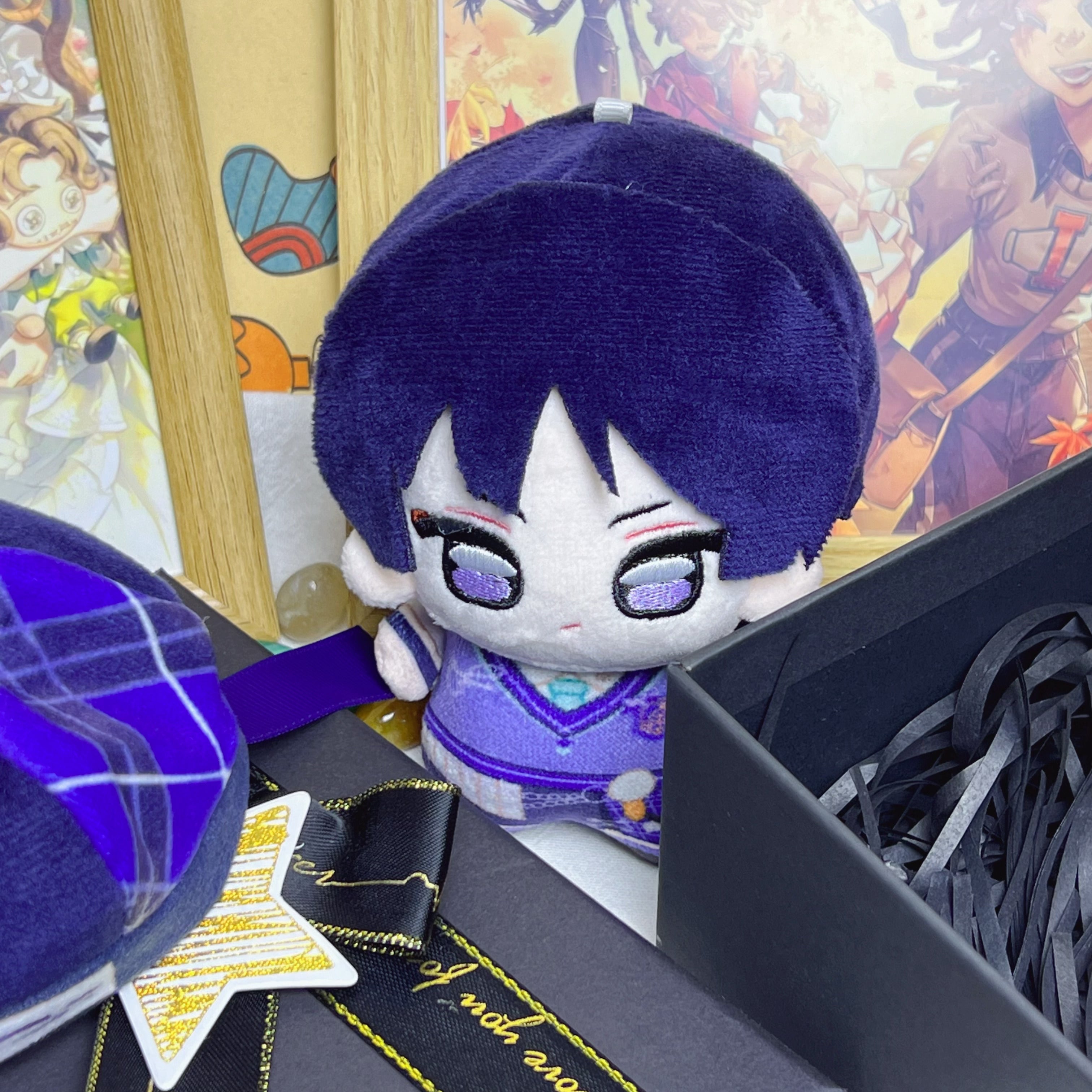 Genshin Impact Wanderer Scaramouche Balladeer Plush Toy (4IN)