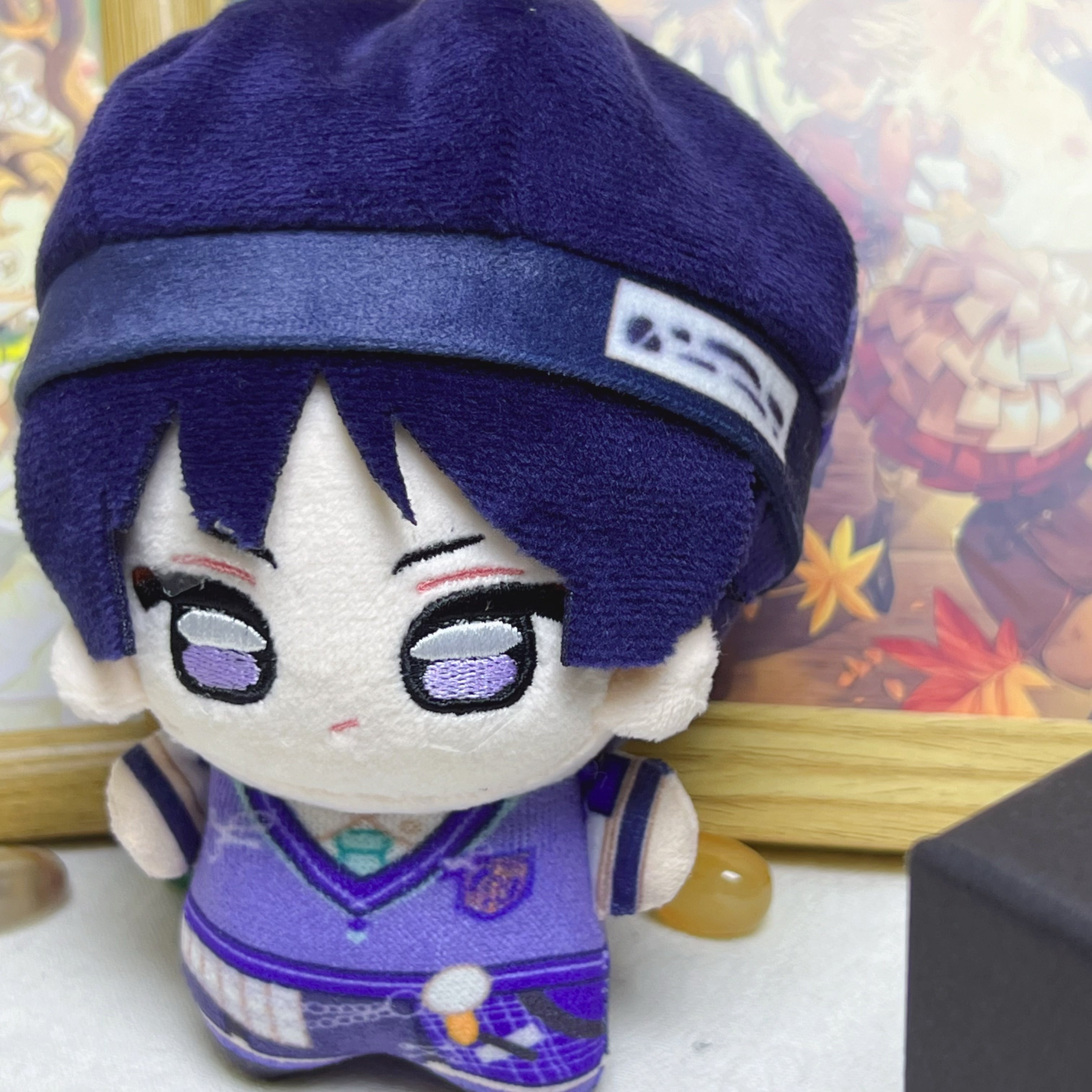 Genshin Impact Wanderer Scaramouche Balladeer Plush Toy (4IN)