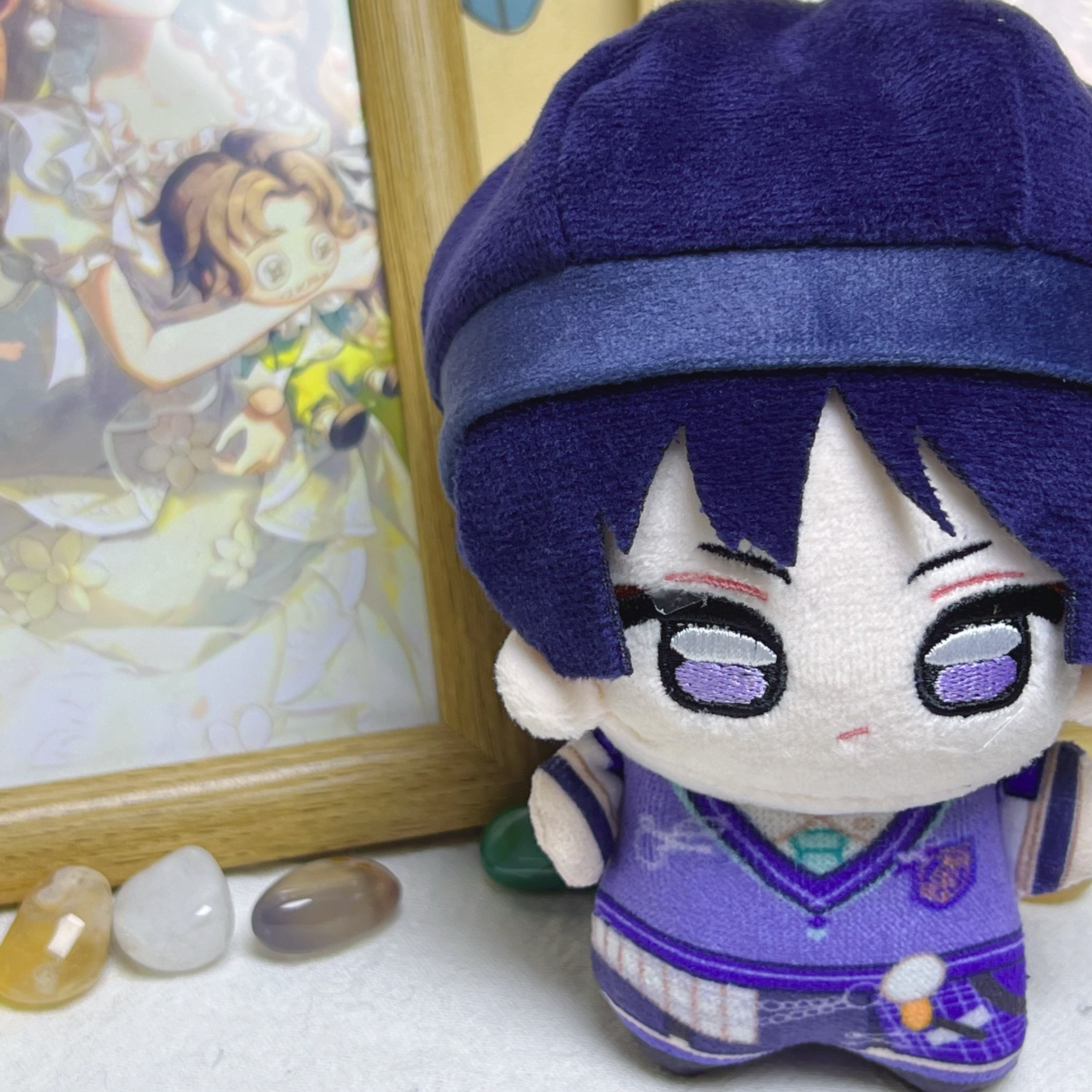 Genshin Impact Wanderer Scaramouche Balladeer Plush Toy (4IN)