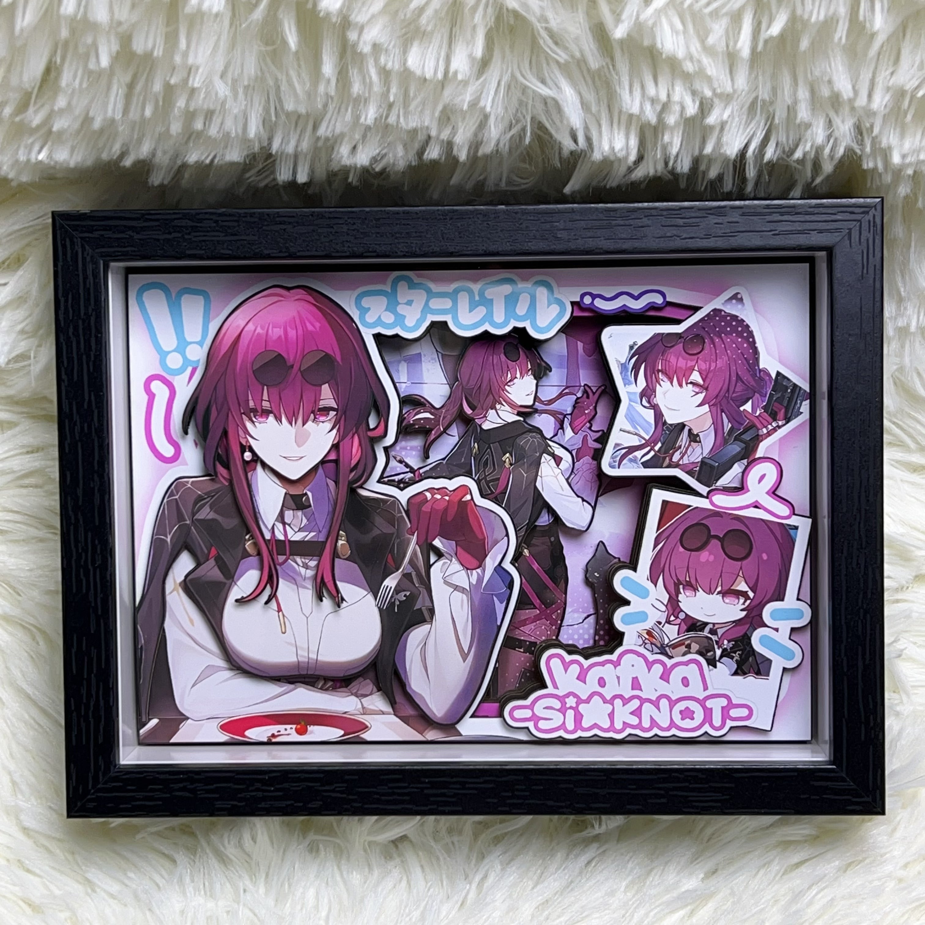 HSR Kafka 3D High-quality Fan-made Photo Frame (7.5IN)