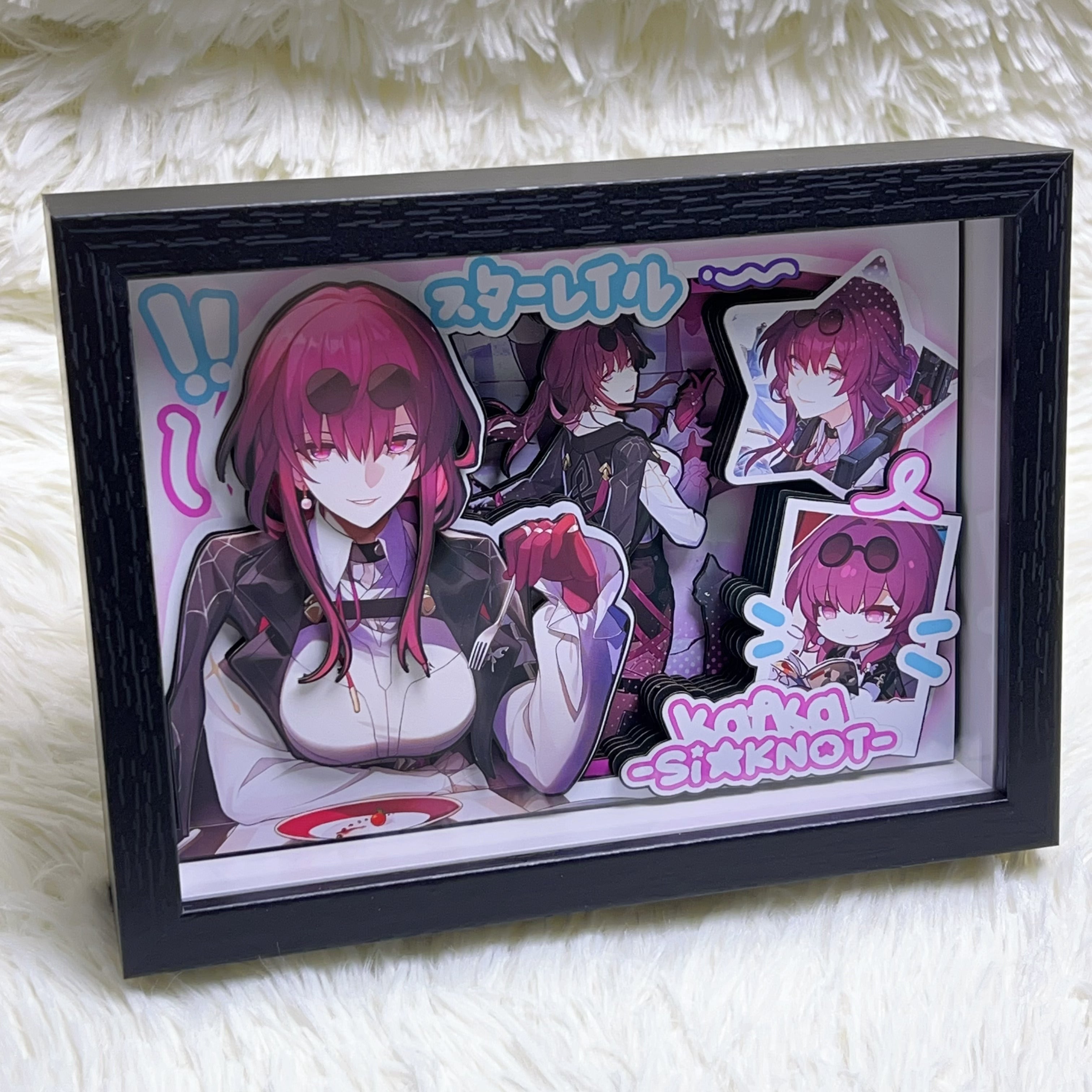 HSR Kafka 3D High-quality Fan-made Photo Frame (7.5IN)