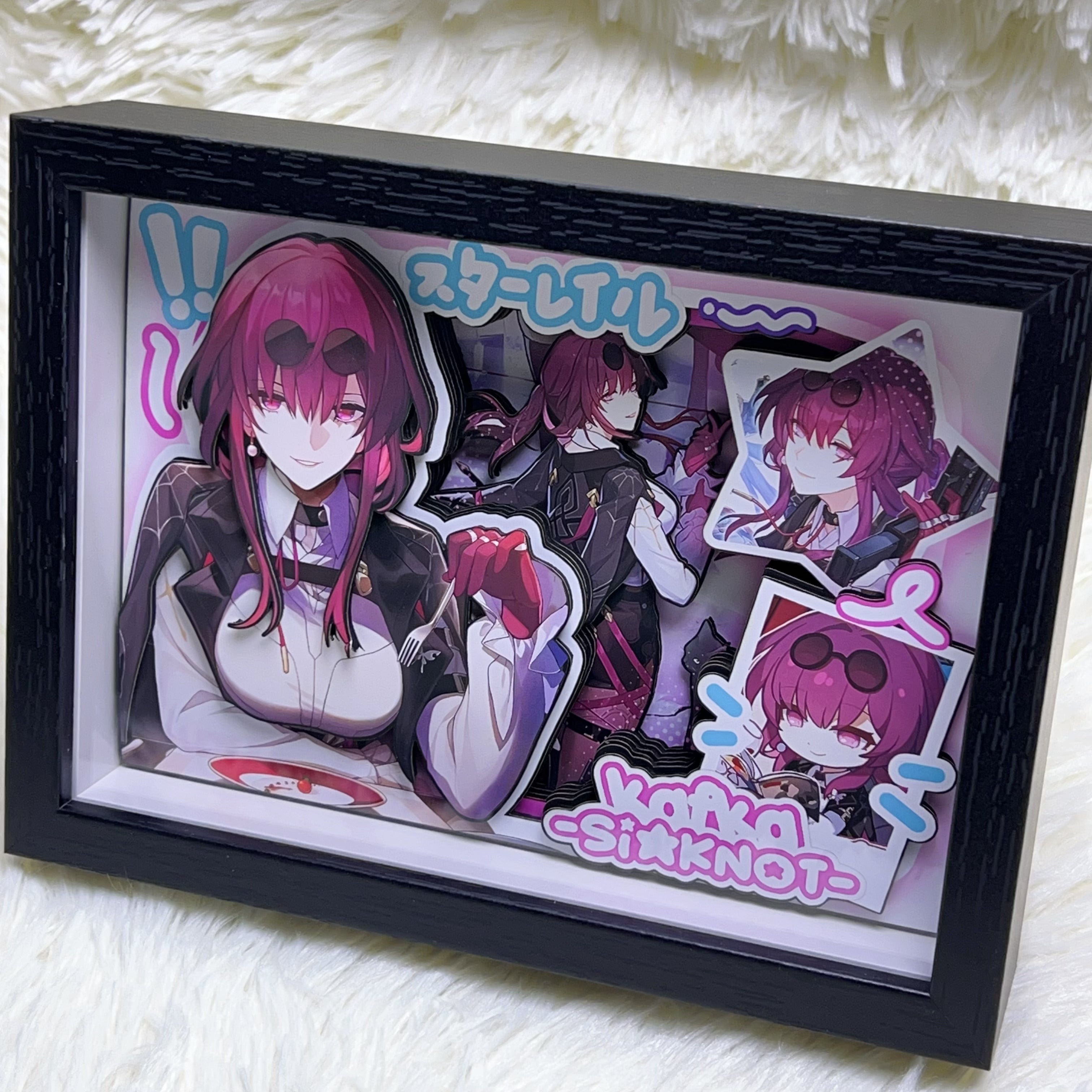 HSR Kafka 3D High-quality Fan-made Photo Frame (7.5IN)