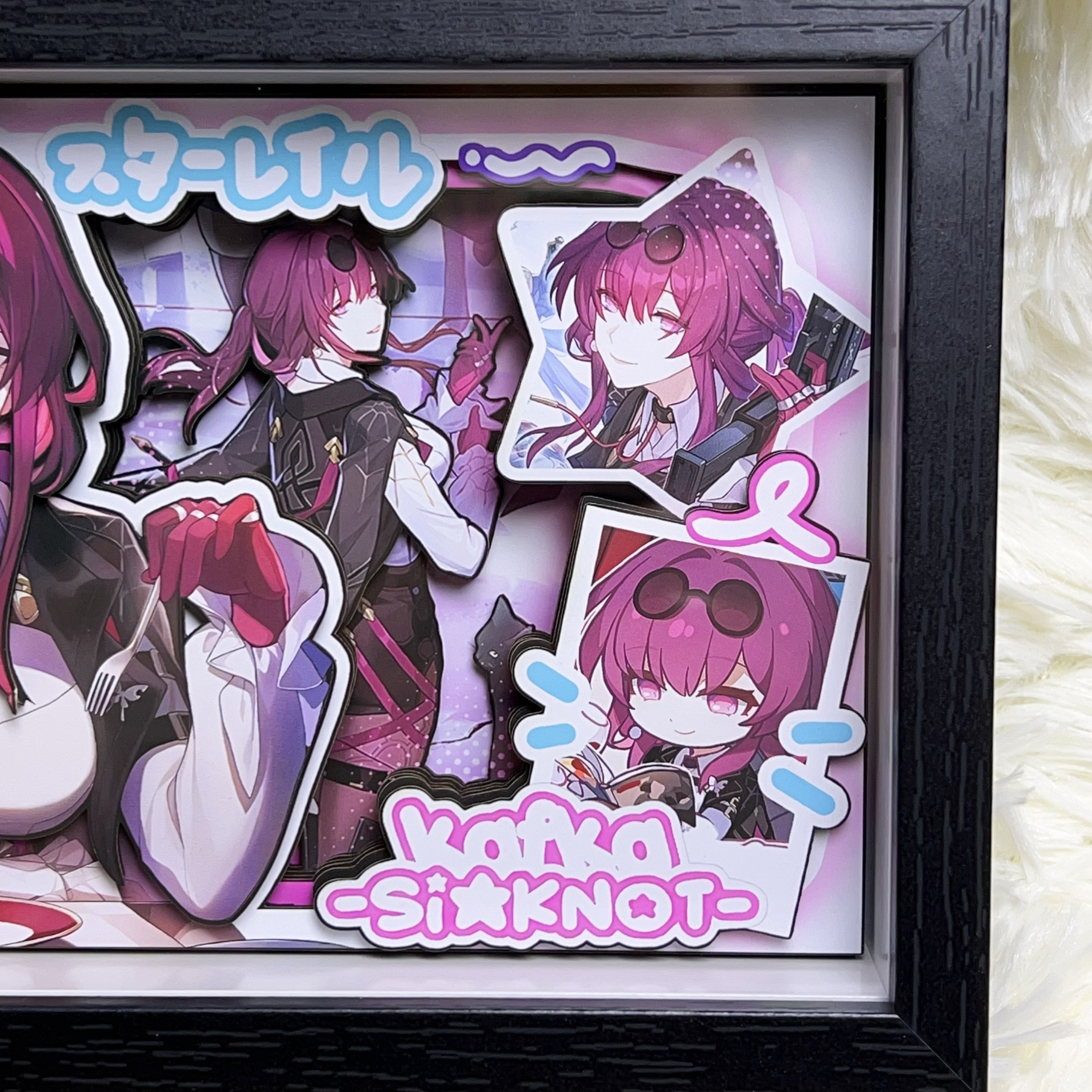 HSR Kafka 3D High-quality Fan-made Photo Frame (7.5IN)