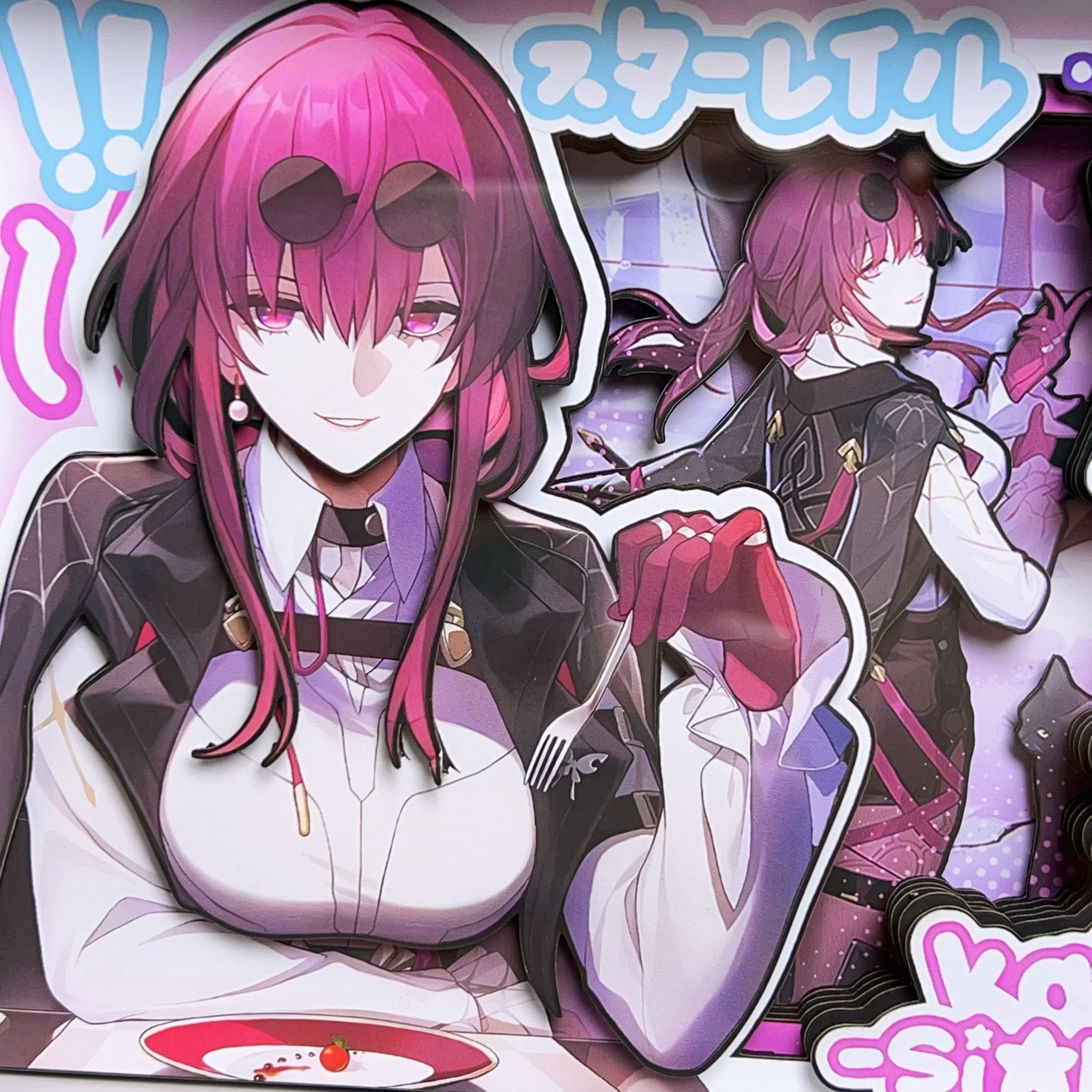 HSR Kafka 3D High-quality Fan-made Photo Frame (7.5IN)