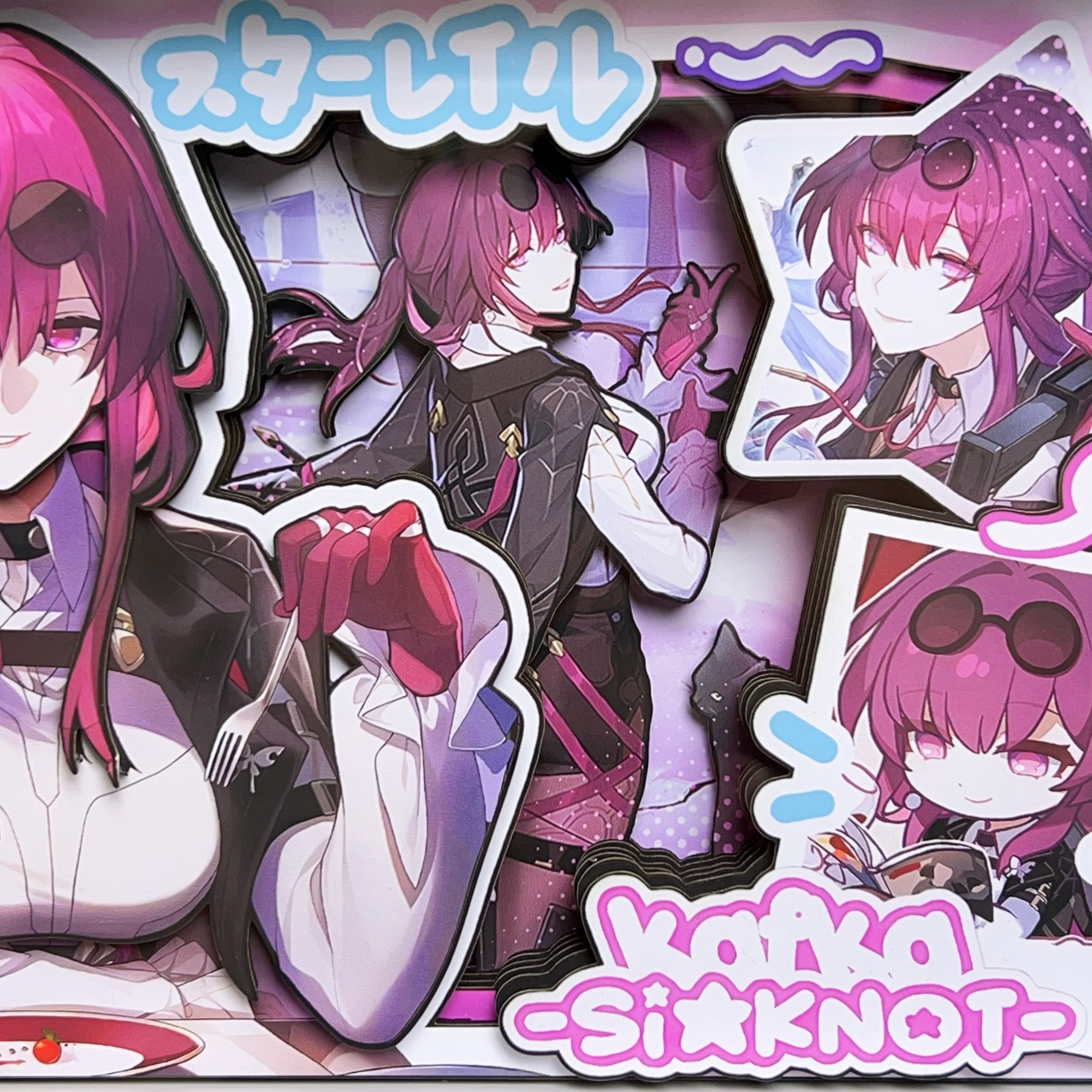 HSR Kafka 3D High-quality Fan-made Photo Frame (7.5IN)