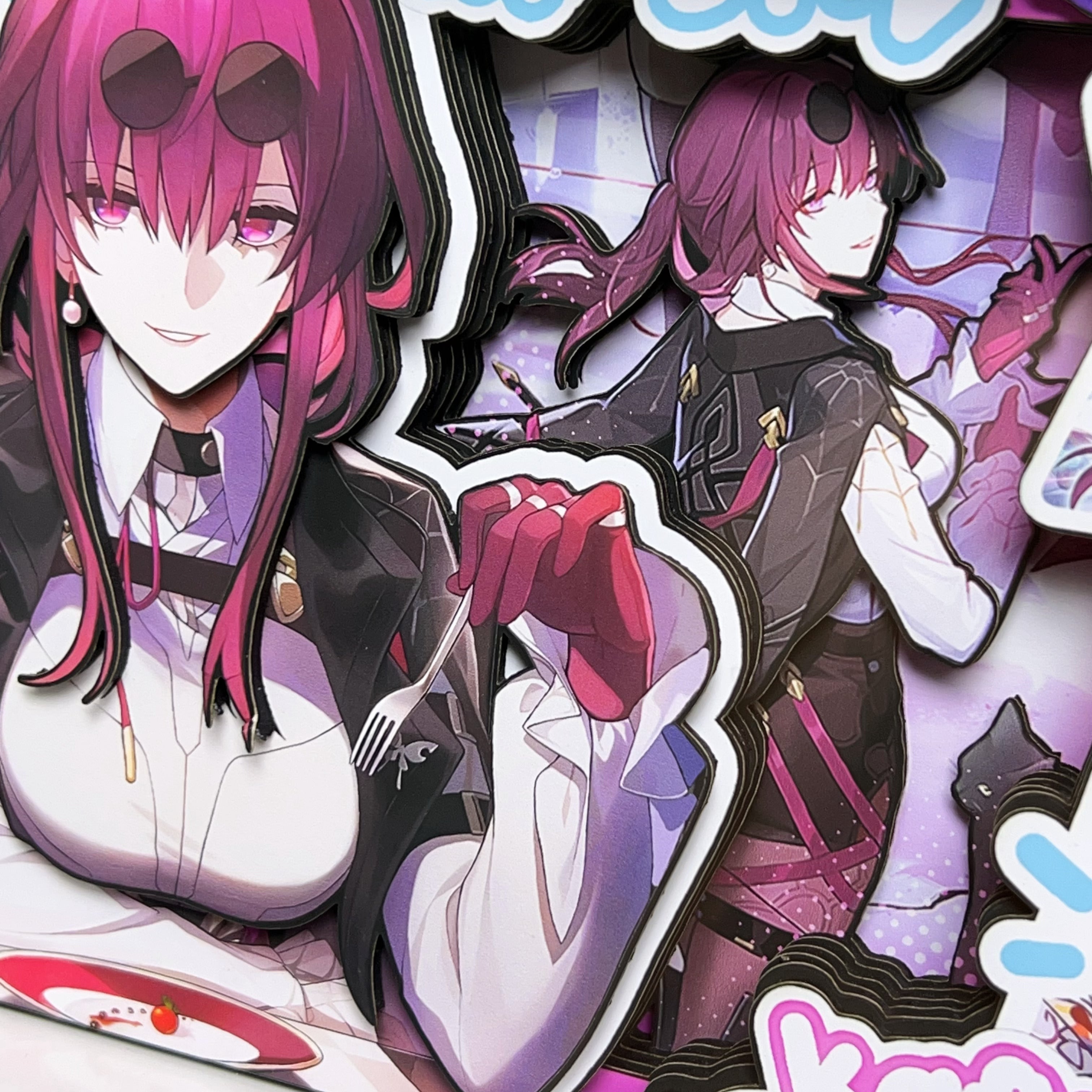 HSR Kafka 3D High-quality Fan-made Photo Frame (7.5IN)