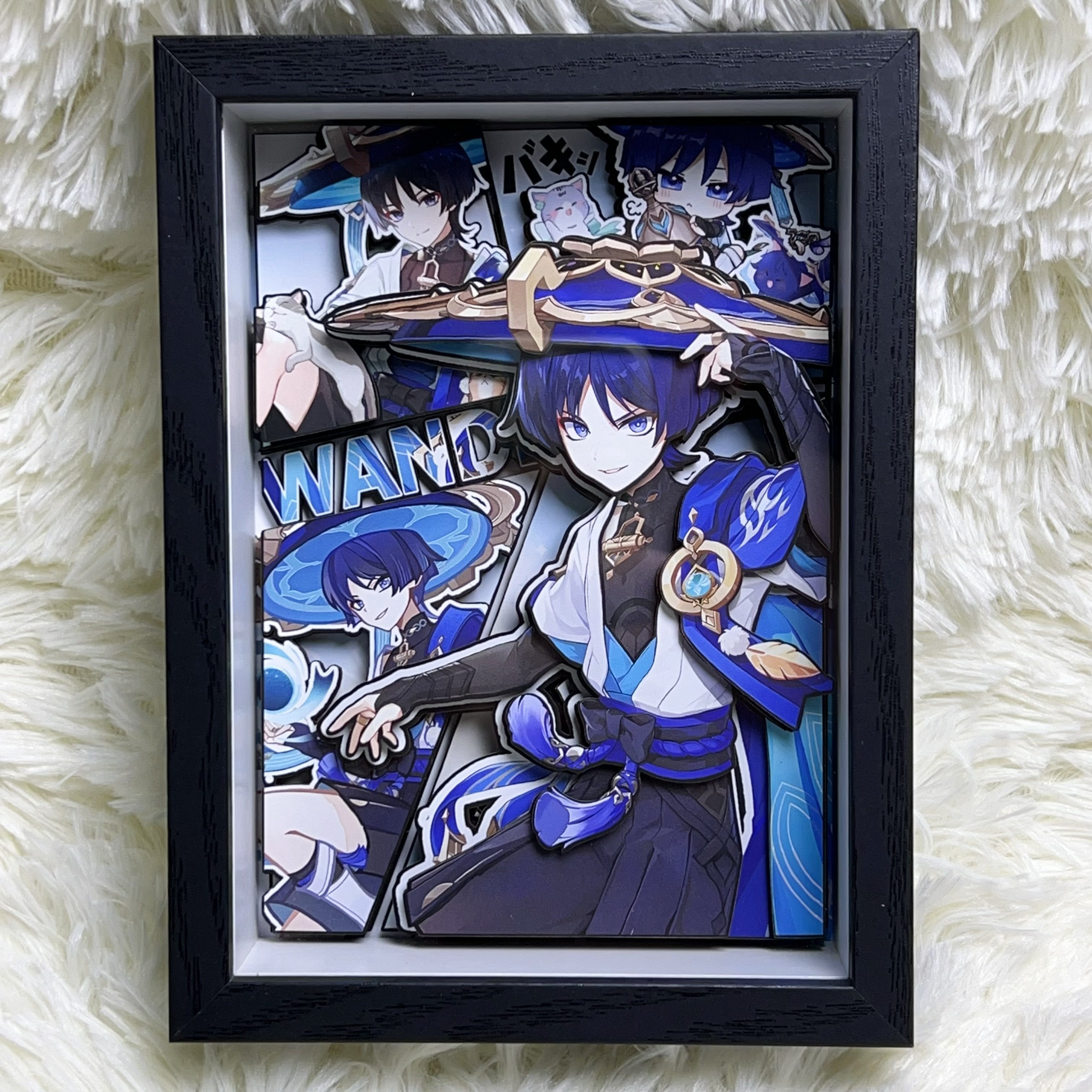 GI Scaramouche 3D High-quality Fan-Made Picture Frame (7.5IN)