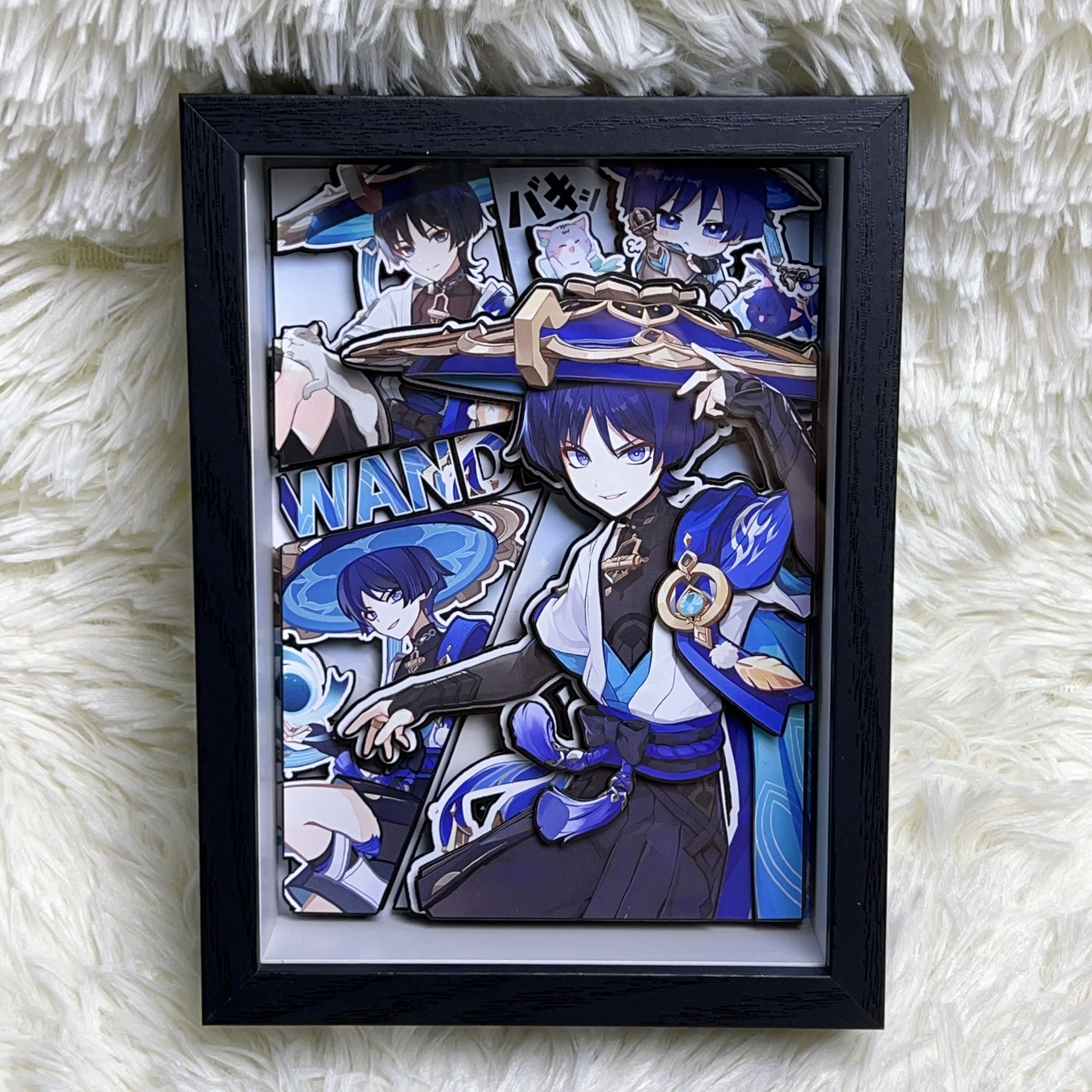 GI Scaramouche 3D High-quality Fan-Made Picture Frame (7.5IN)