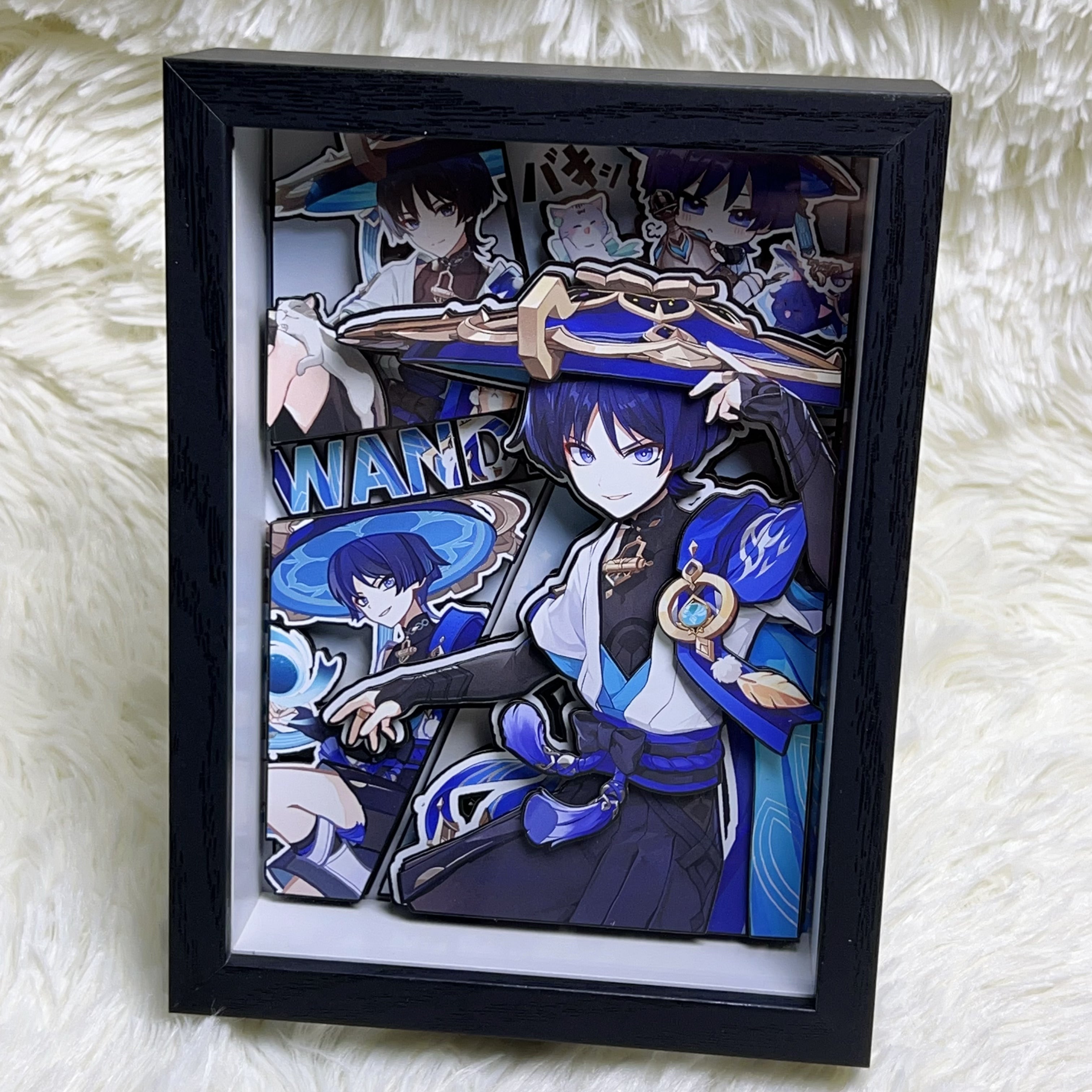 GI Scaramouche 3D High-quality Fan-Made Picture Frame (7.5IN)