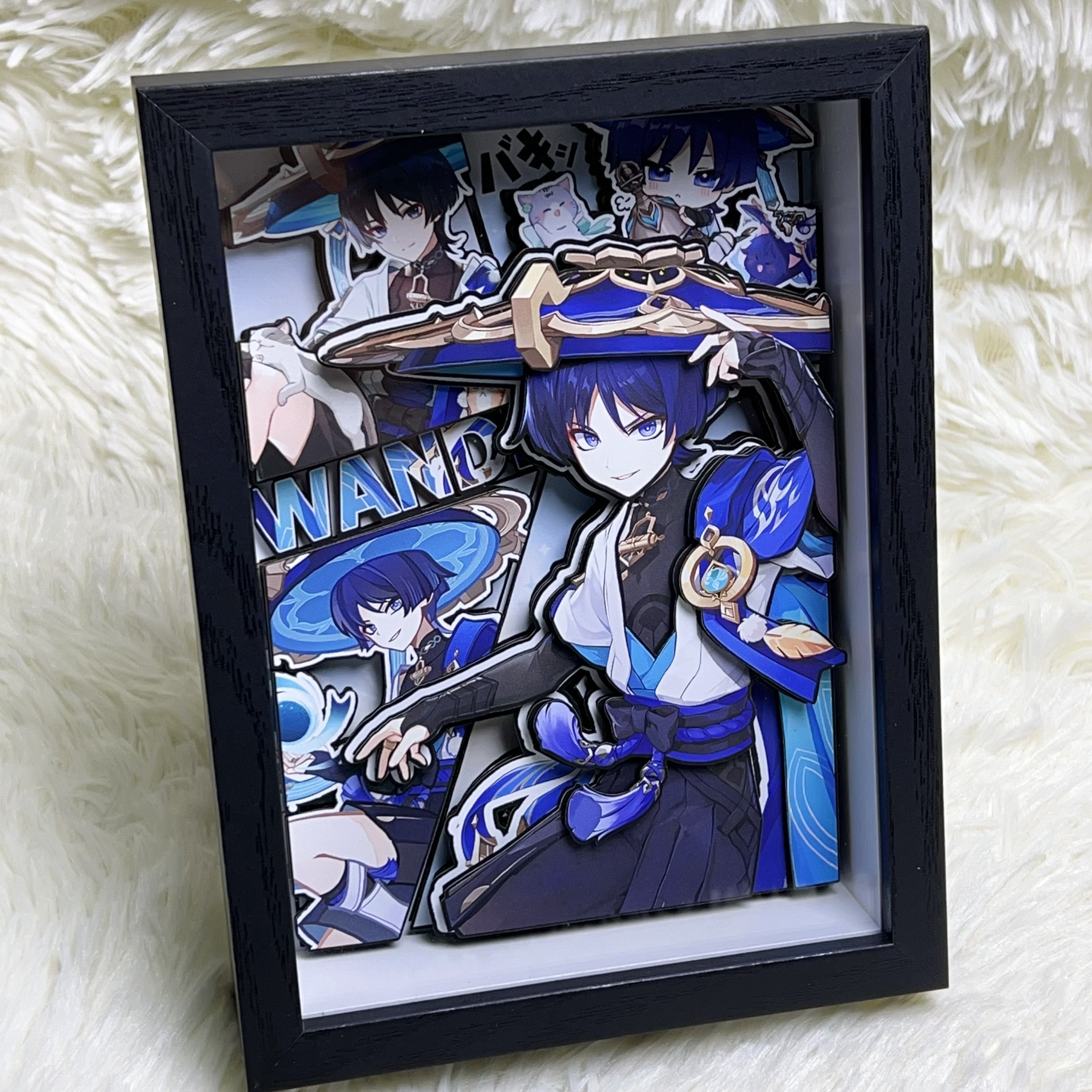 GI Scaramouche 3D High-quality Fan-Made Picture Frame (7.5IN)