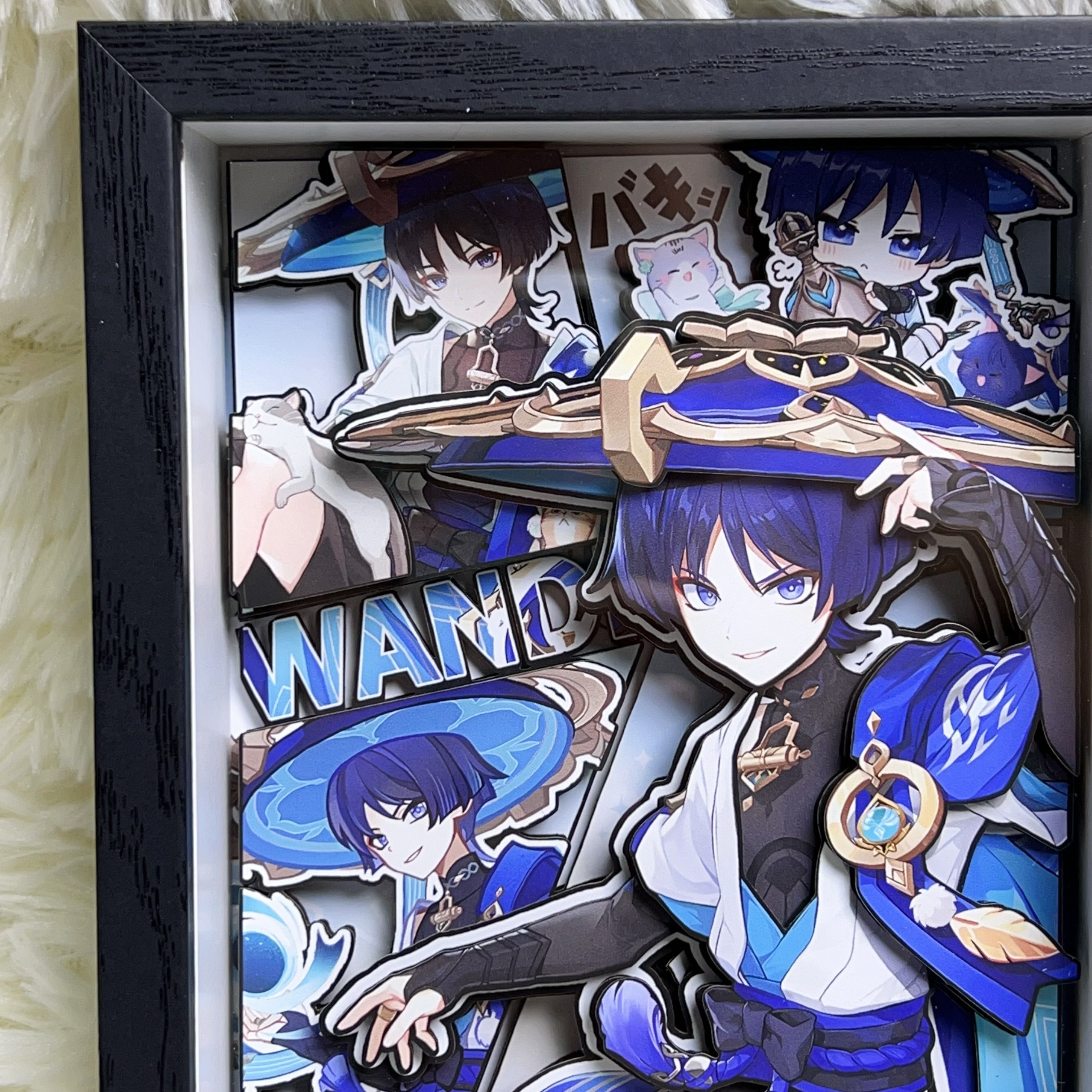 GI Scaramouche 3D High-quality Fan-Made Picture Frame (7.5IN)