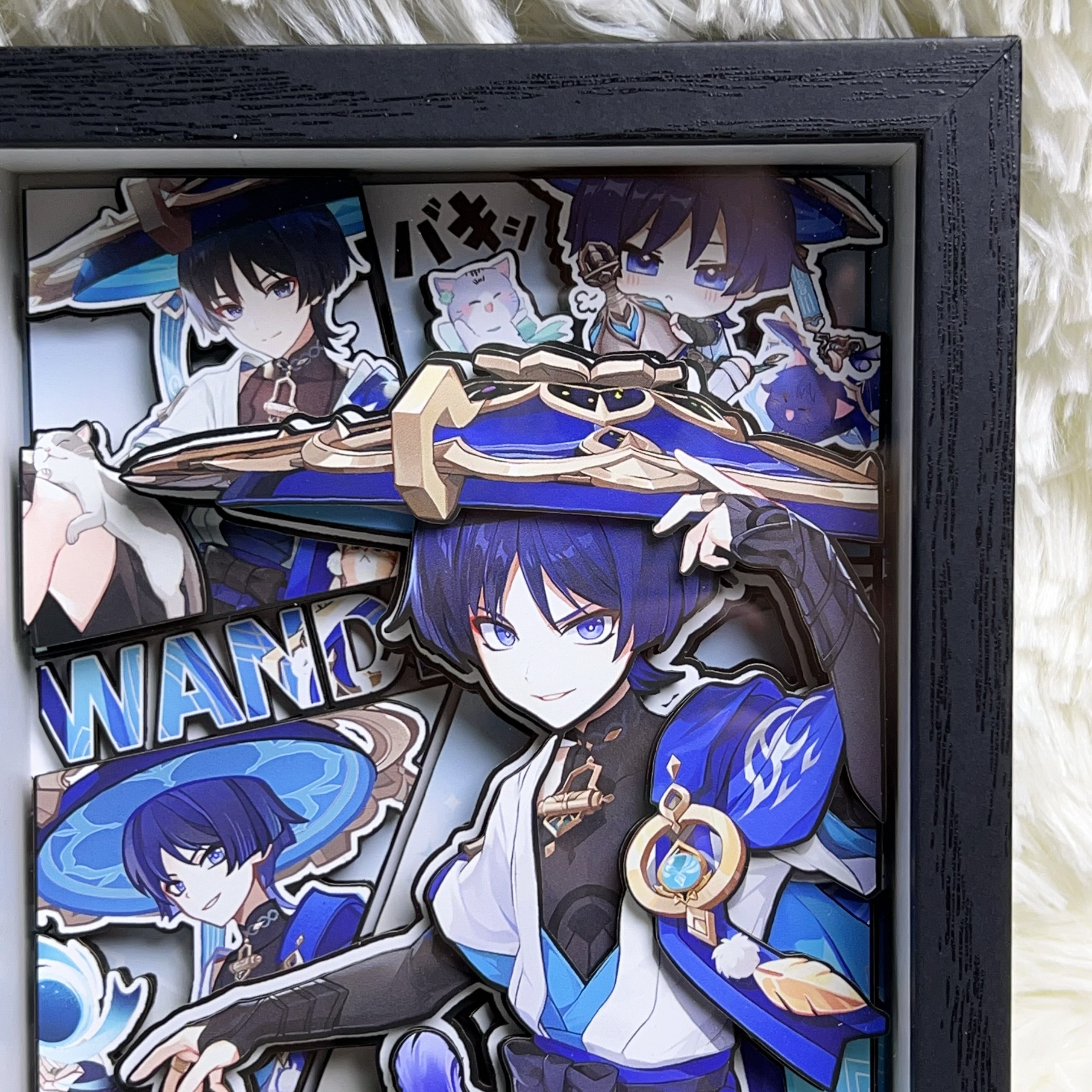 GI Scaramouche 3D High-quality Fan-Made Picture Frame (7.5IN)