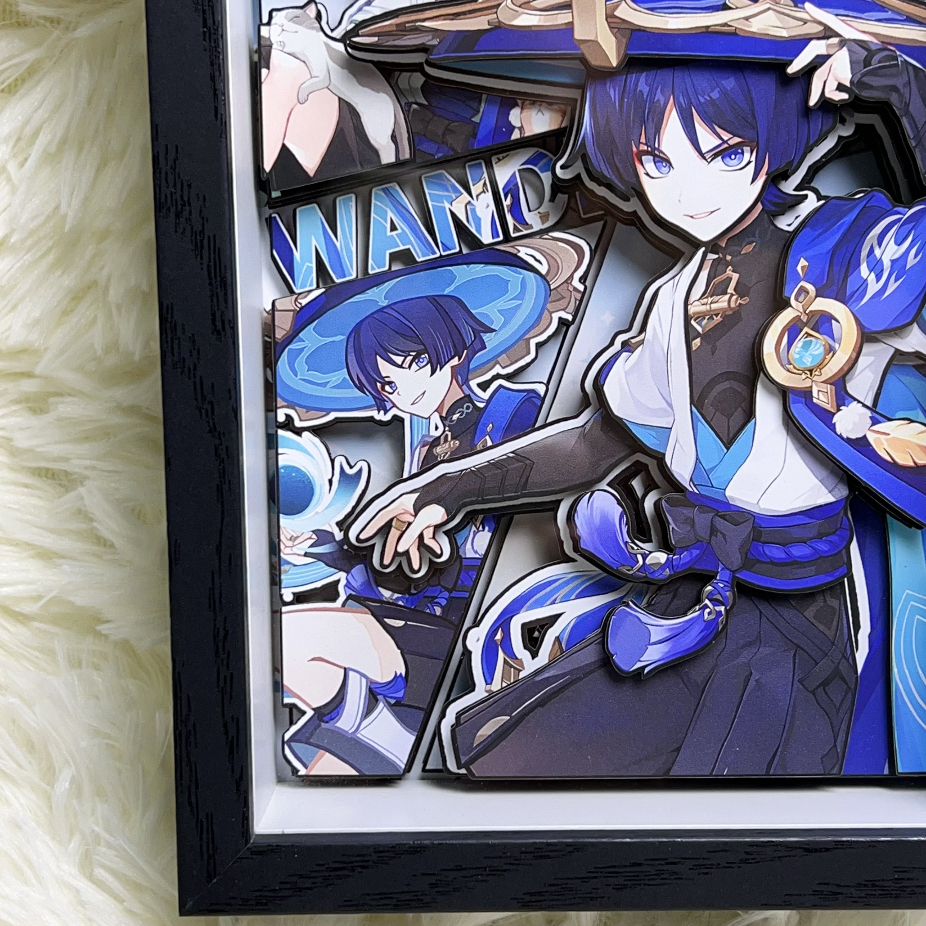 GI Scaramouche 3D High-quality Fan-Made Picture Frame (7.5IN)