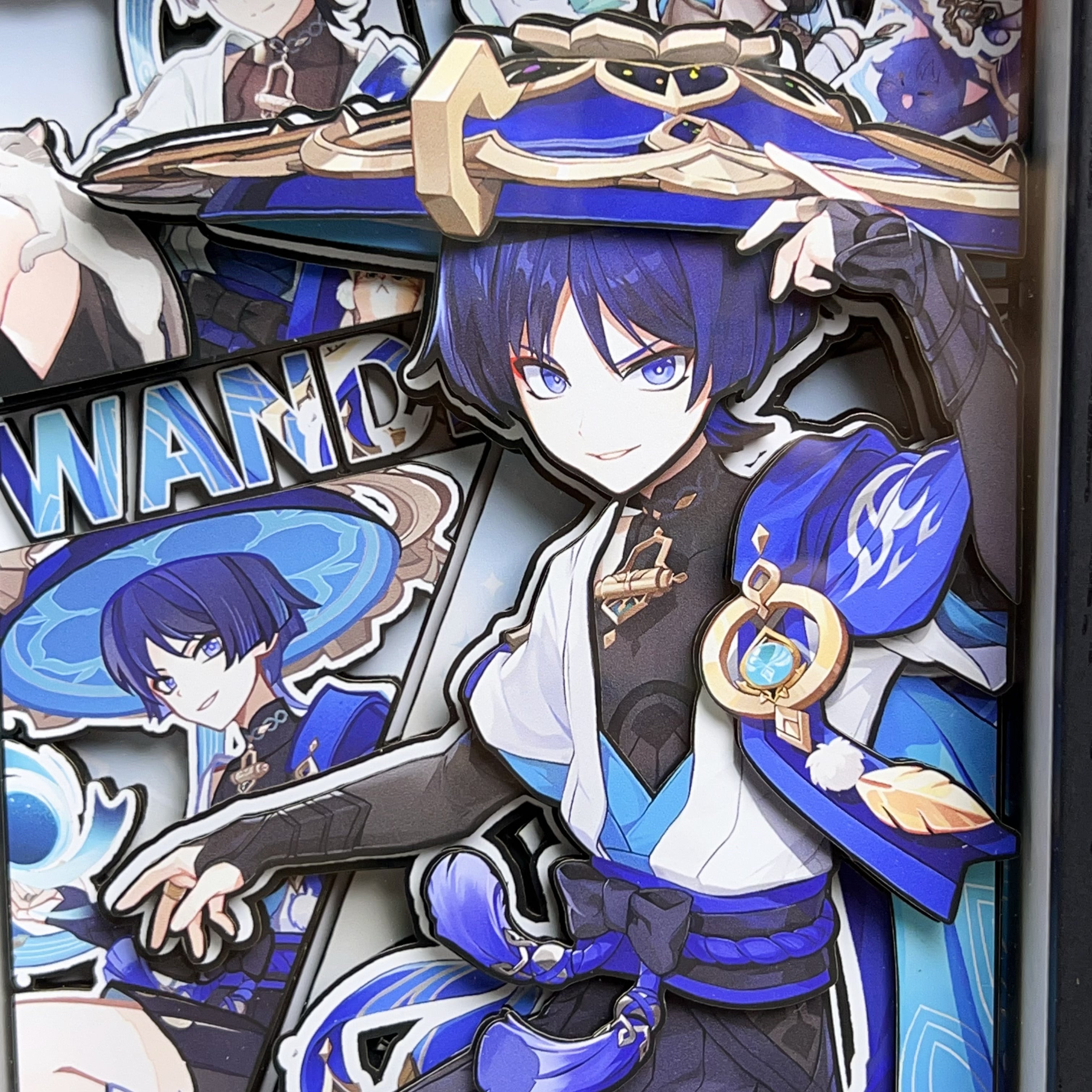 GI Scaramouche 3D High-quality Fan-Made Picture Frame (7.5IN)