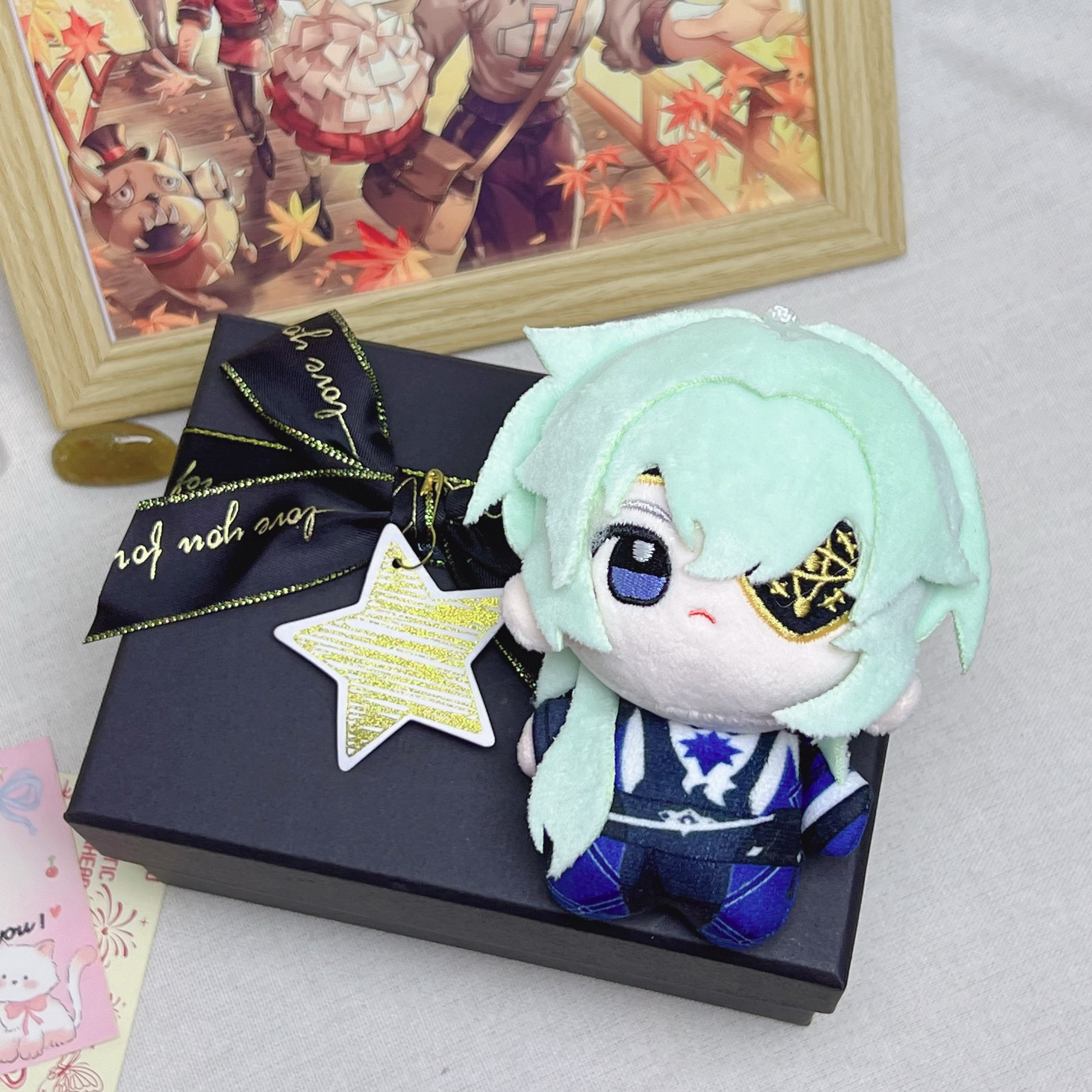 Honkai Star Rail Anaxa With An Eye Injury Plush Toy