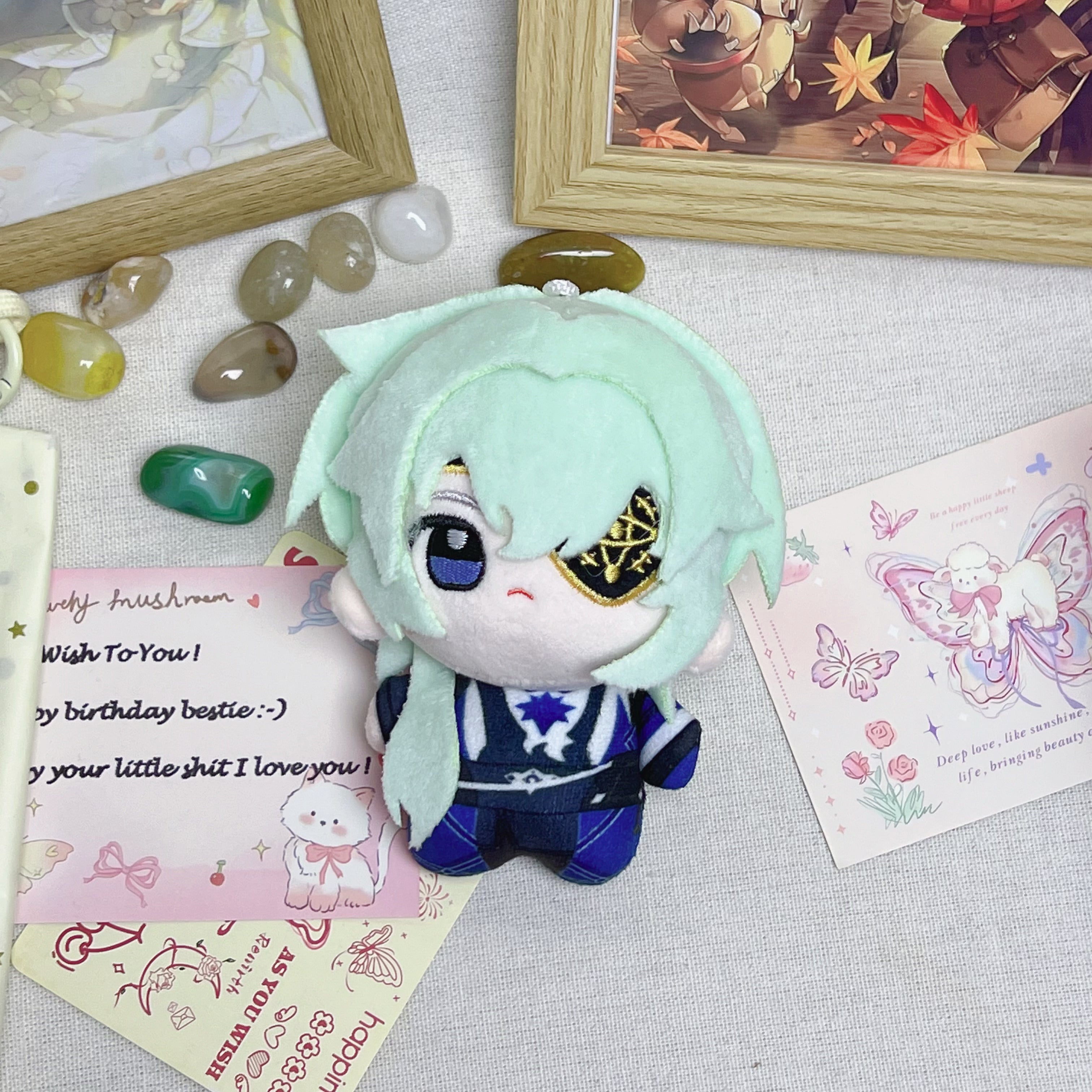 Honkai Star Rail Anaxa With An Eye Injury Plush Toy