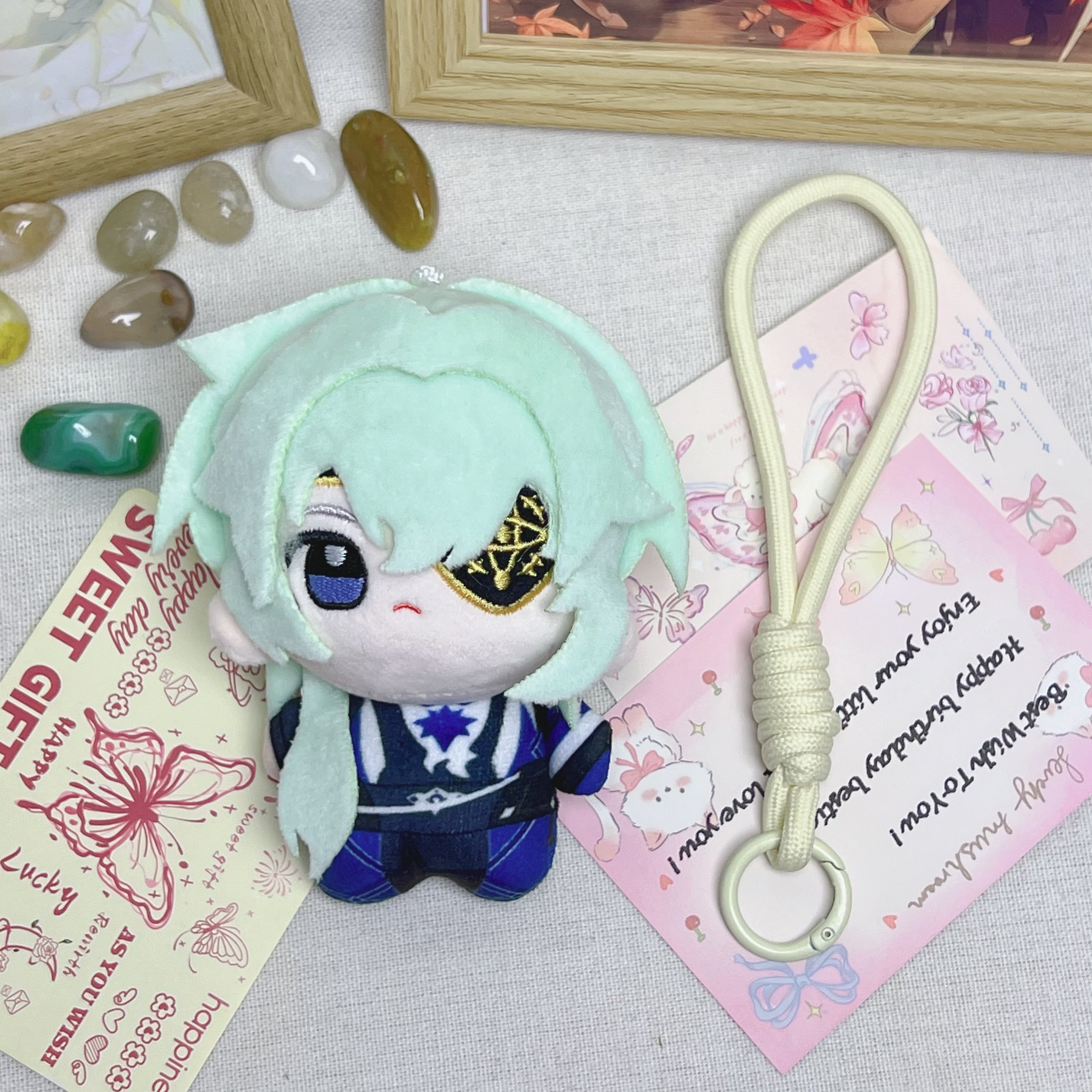 Honkai Star Rail Anaxa With An Eye Injury Plush Toy