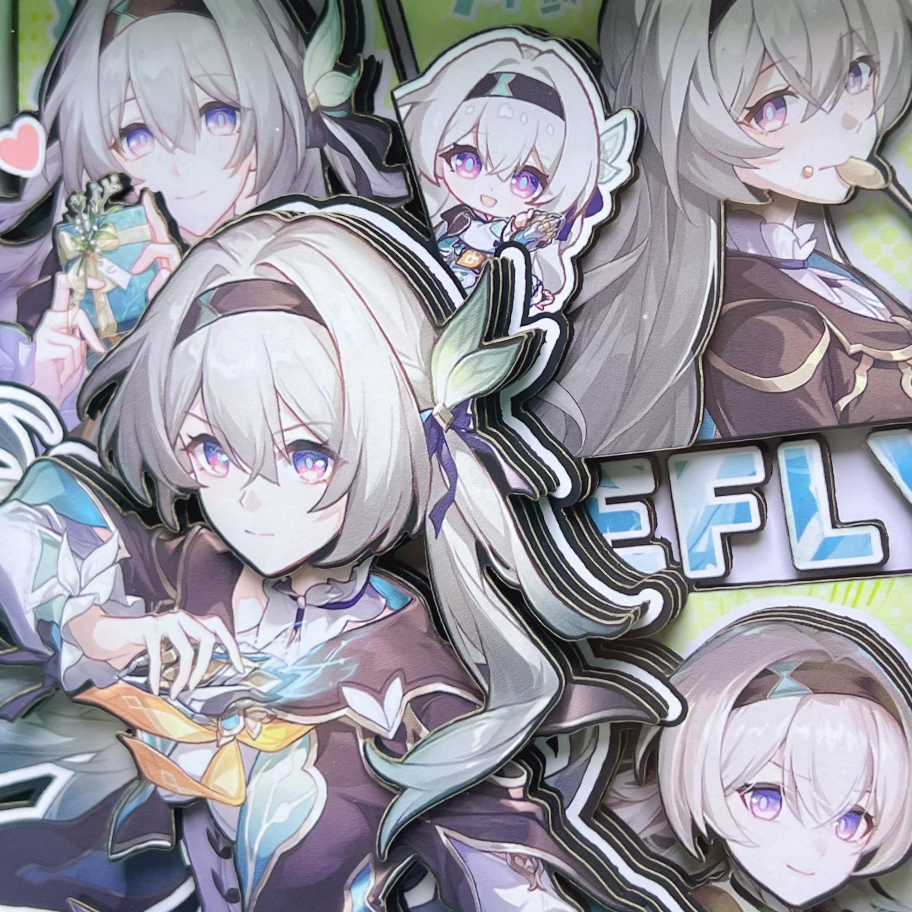 Honkai: Star Rail Firefly 3D High-quality Picture Frame (7.5IN)