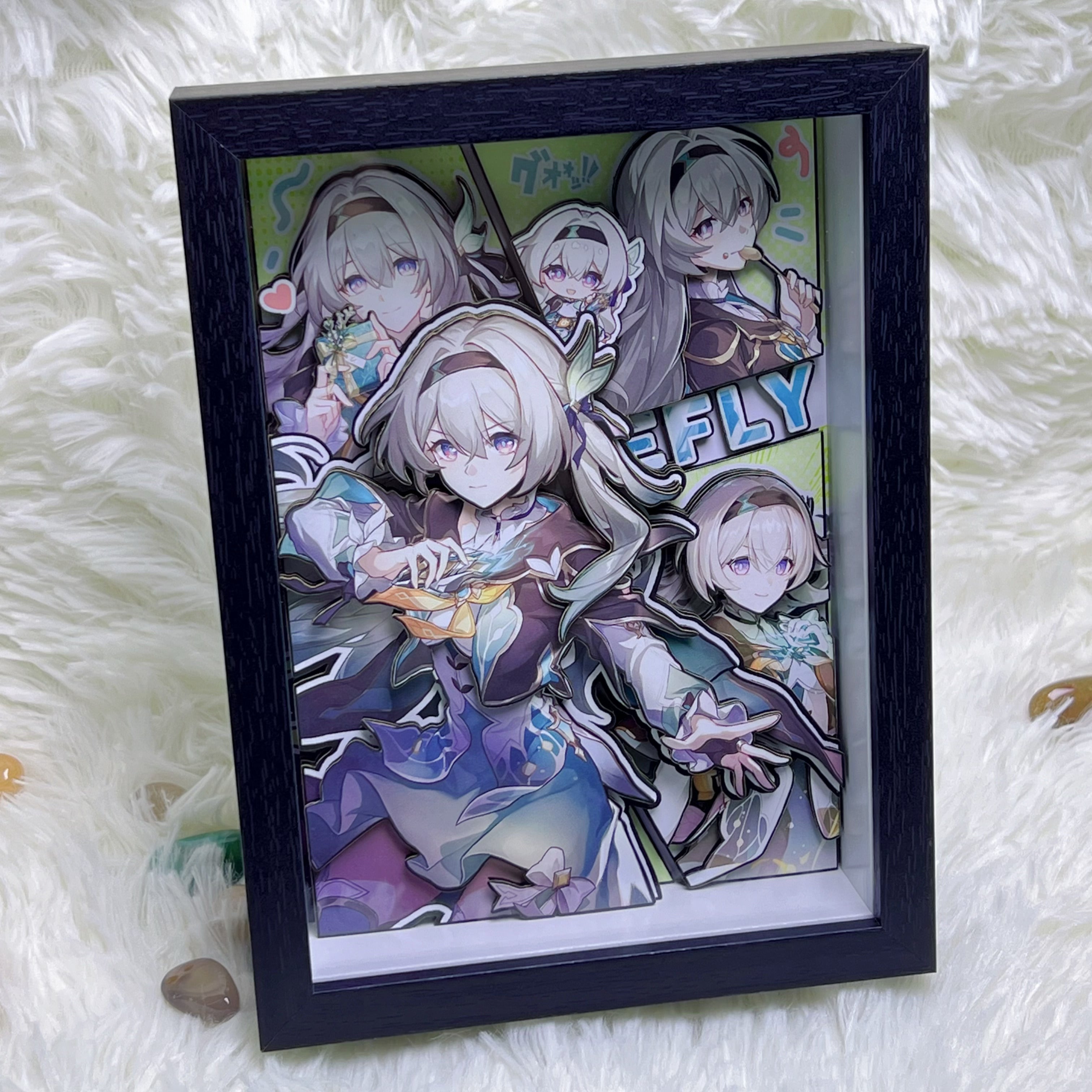 Honkai: Star Rail Firefly 3D High-quality Picture Frame (7.5IN)