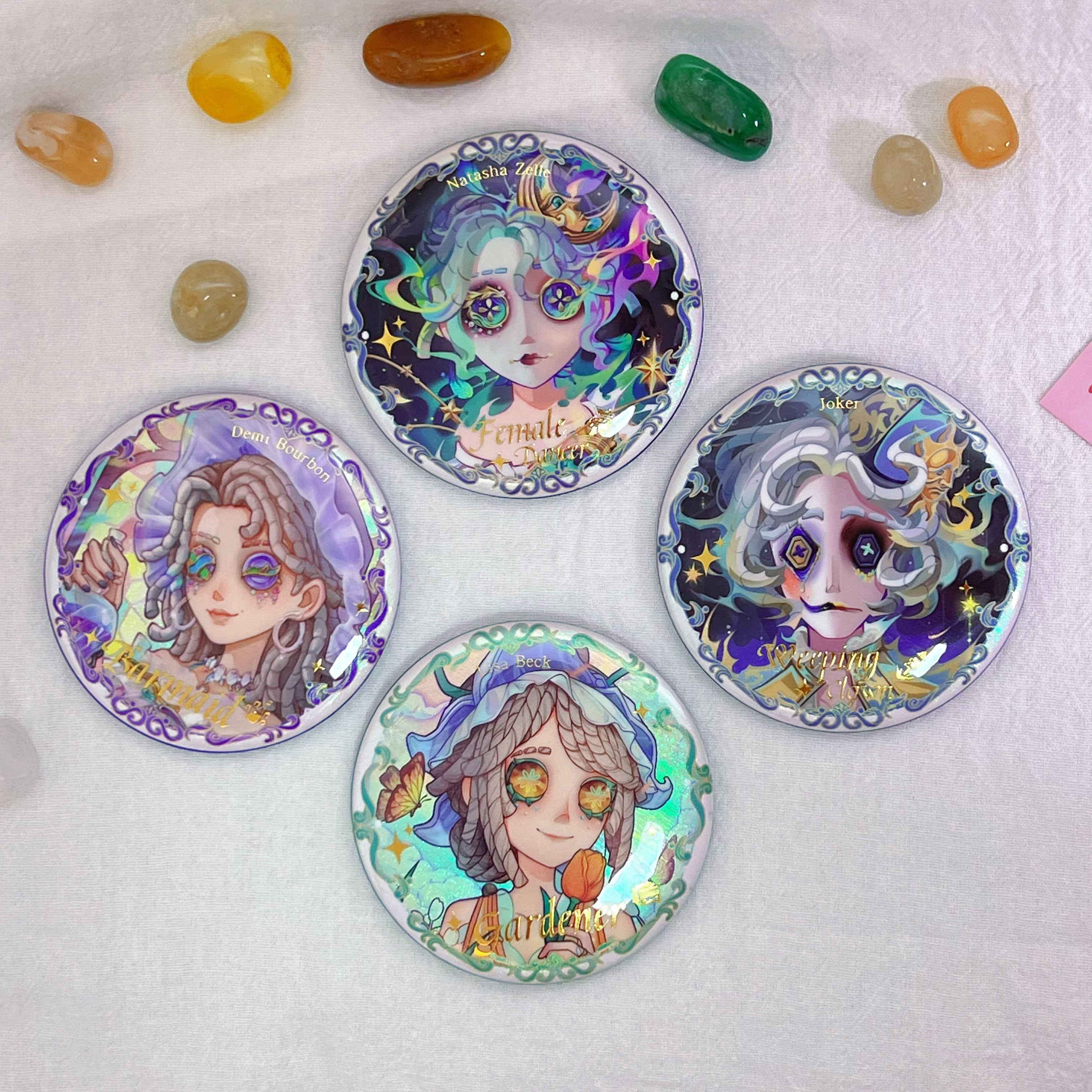 Identity V Exquisite Series Pins Badges