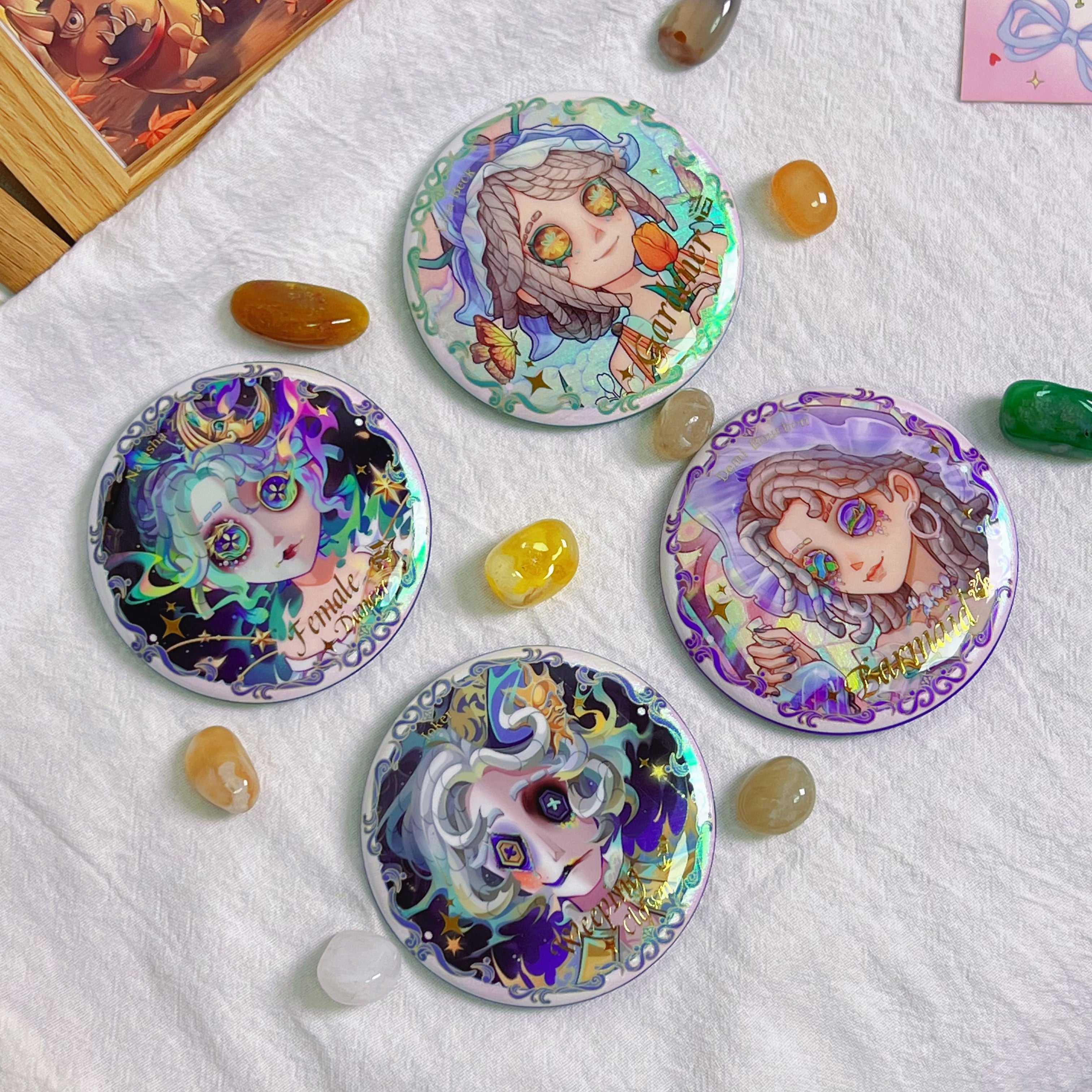 Identity V Exquisite Series Pins Badges