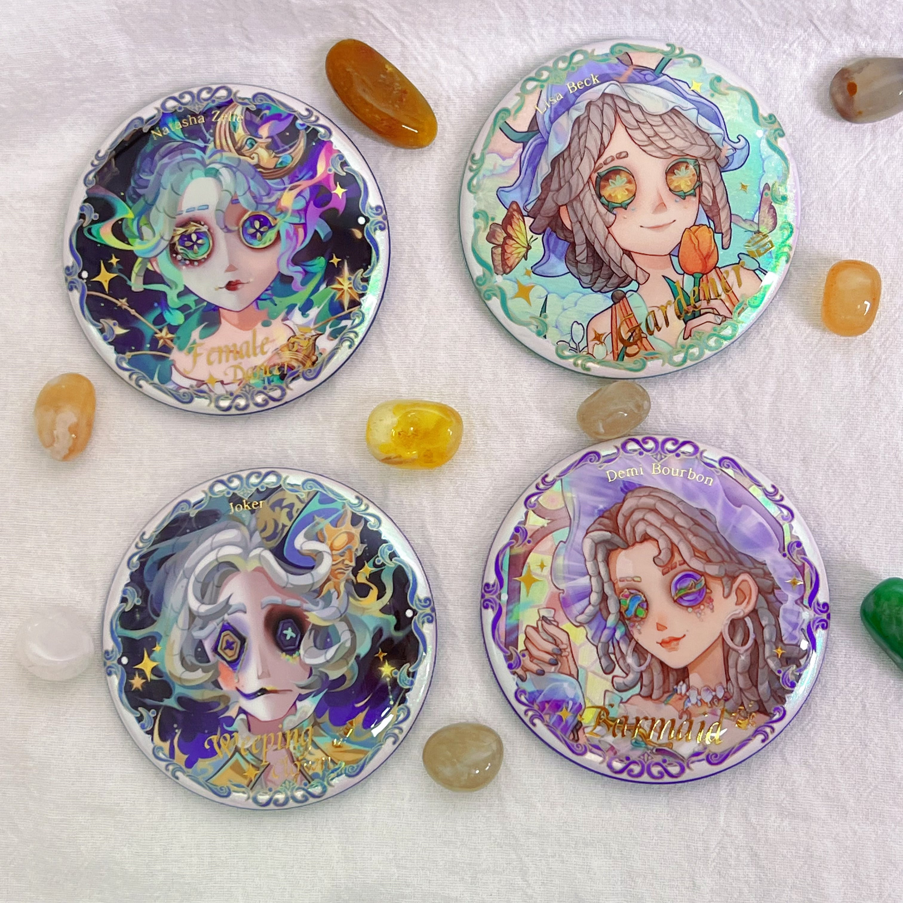 Identity V Exquisite Series Pins Badges