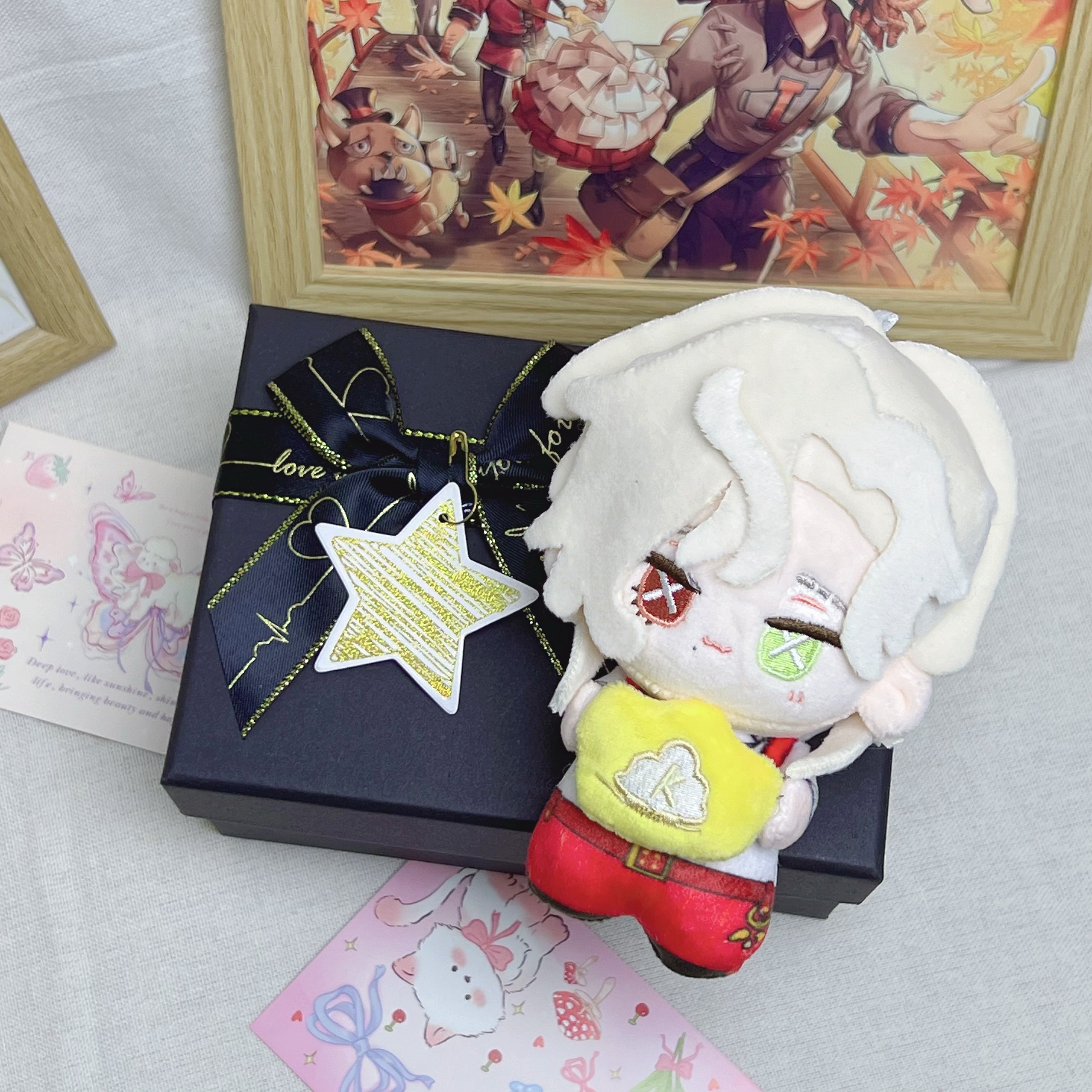Identity V Knight Plush Toy Hugging A Pillow
