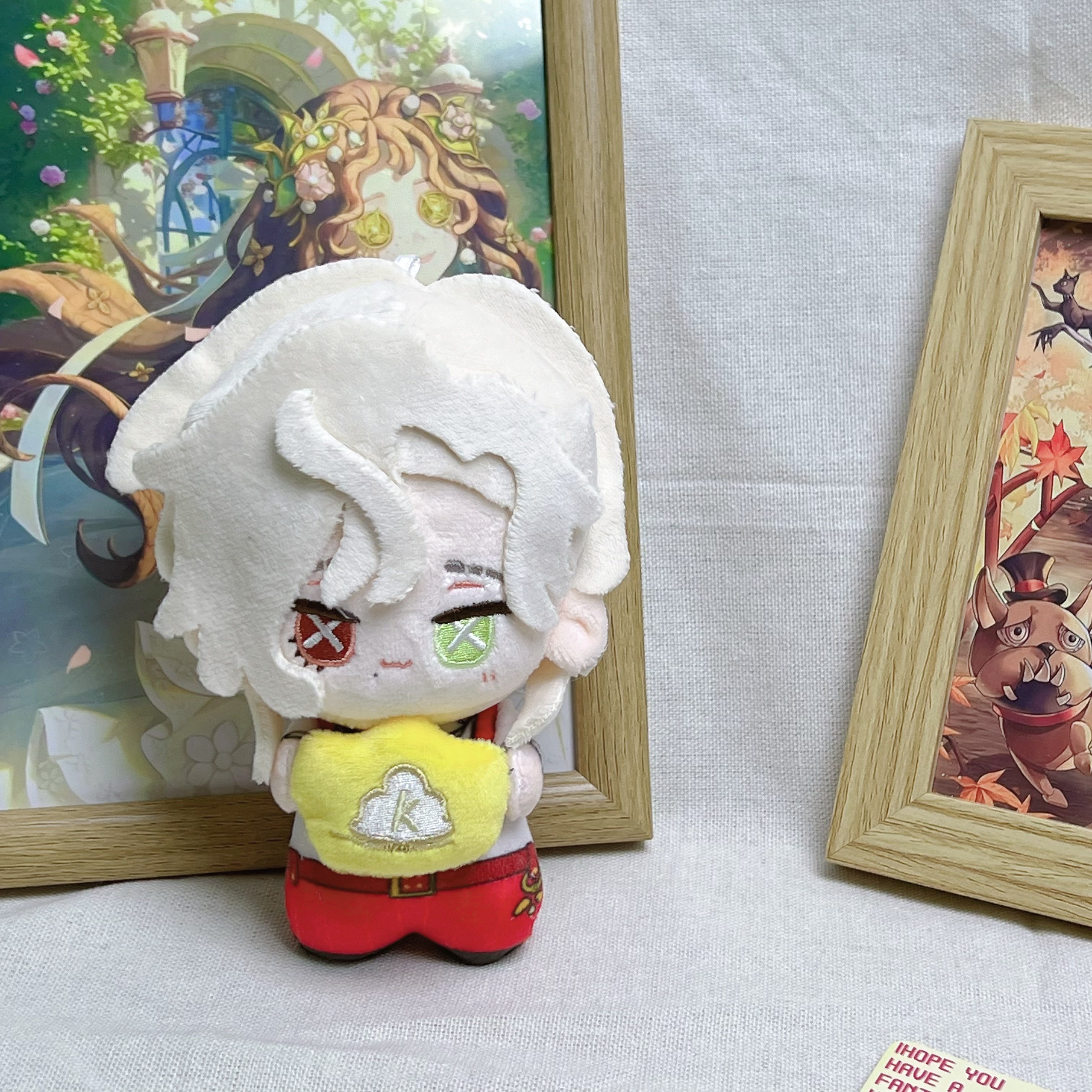 Identity V Knight Plush Toy Hugging A Pillow