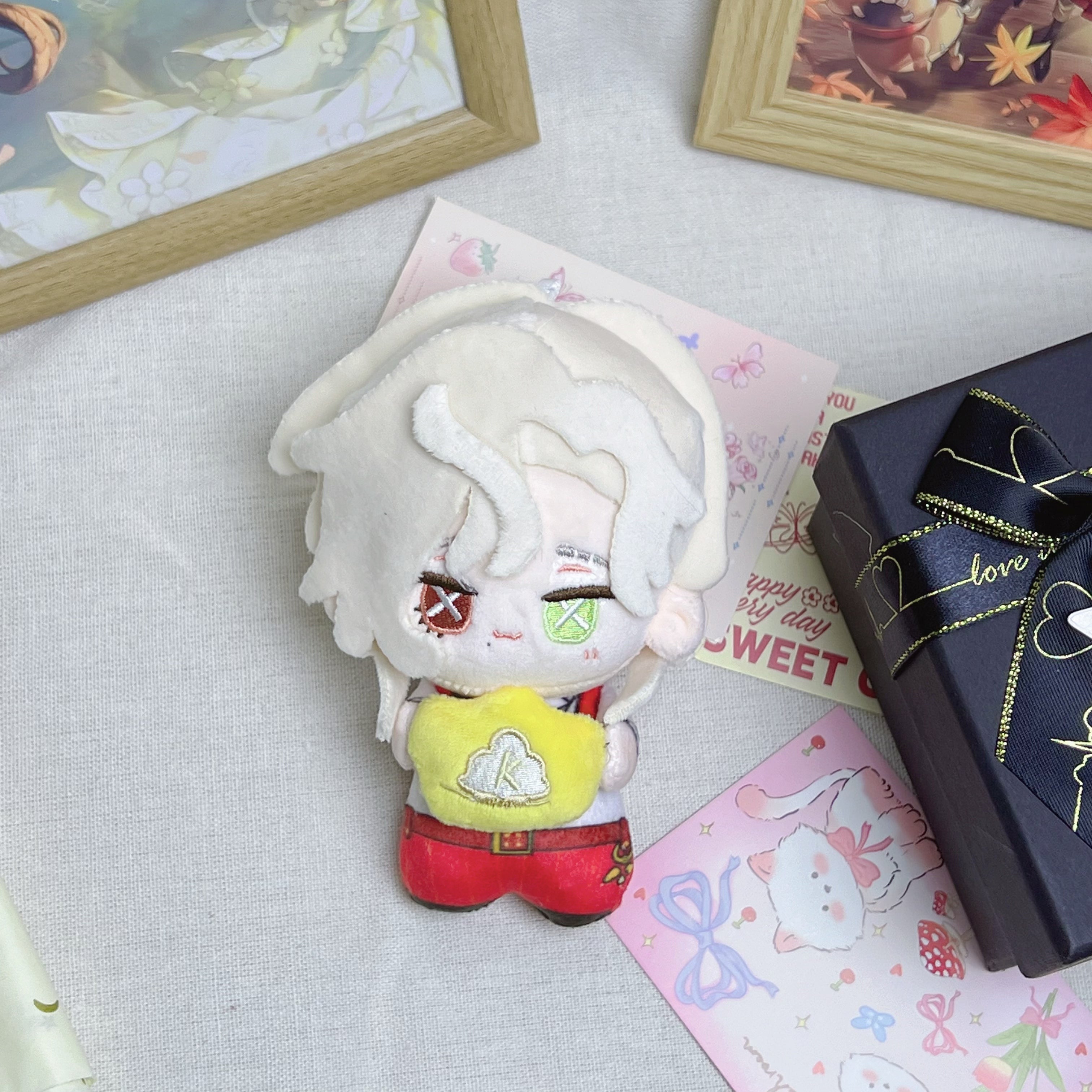 Identity V Knight Plush Toy Hugging A Pillow