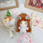 Identity V Plush Toy Of A Little Girl With Long Brown Hair