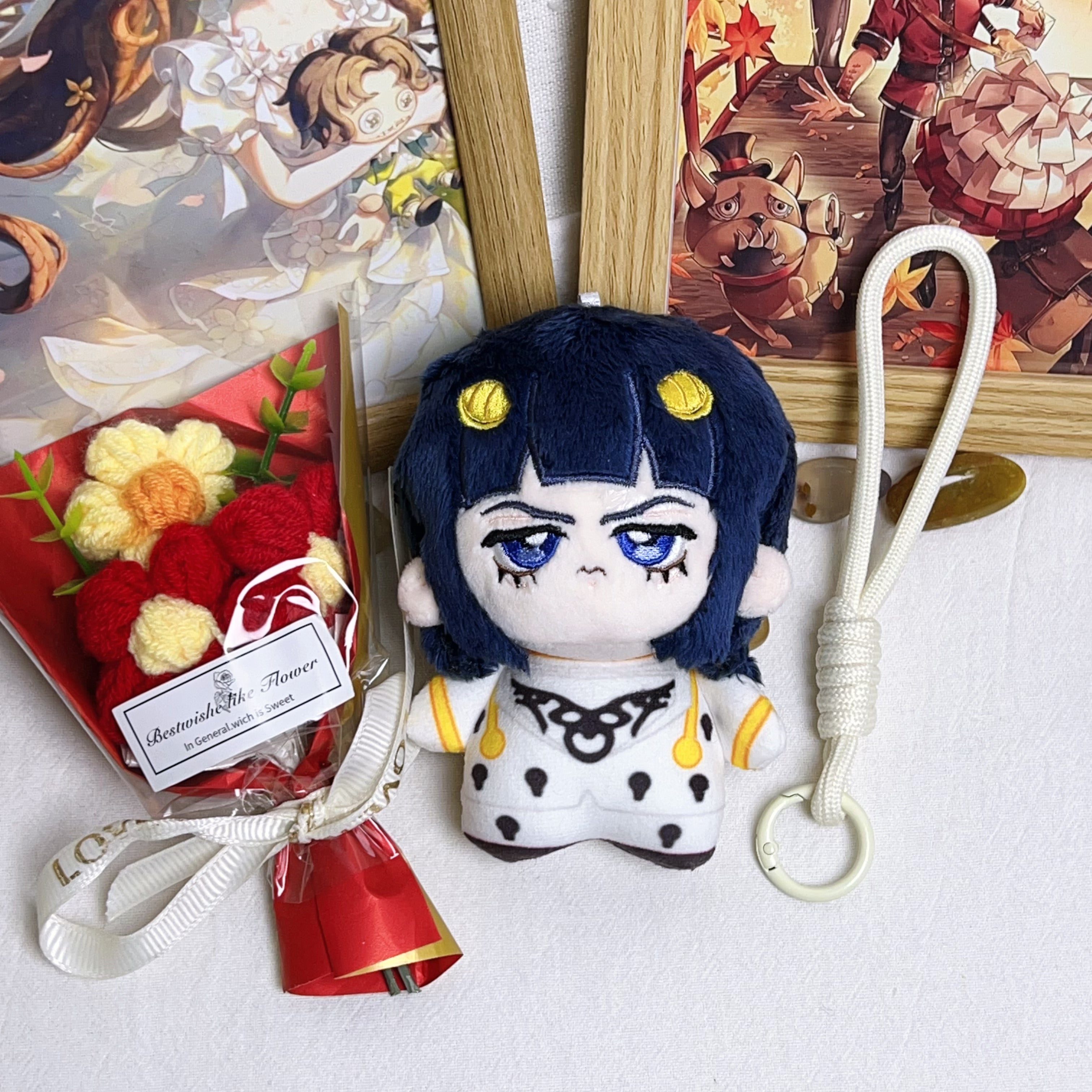 JOJO's Bizarre Adventure Bruno Buccellati Plush Toy (4IN)