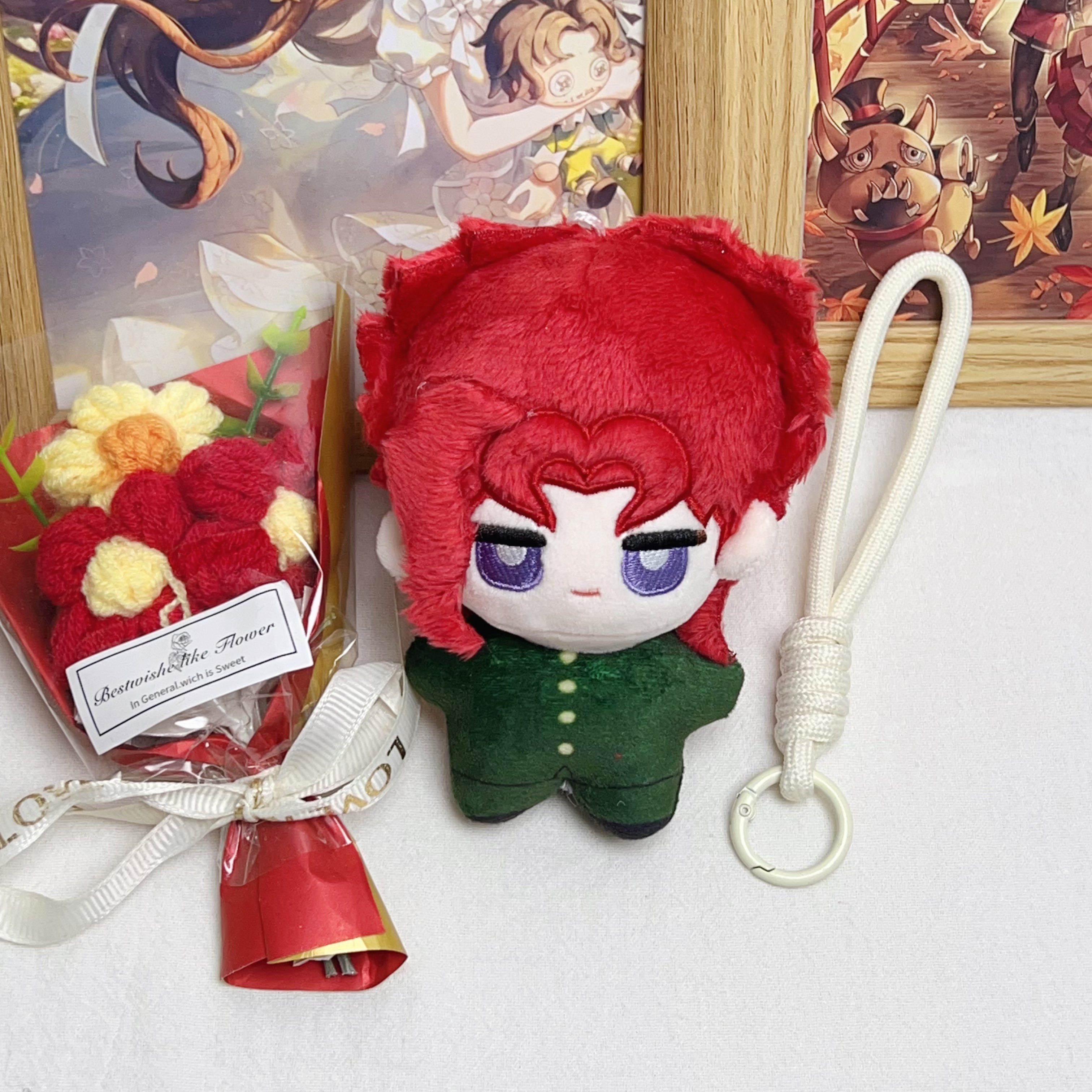 JJBA Red Haired Warrior Plush Toy