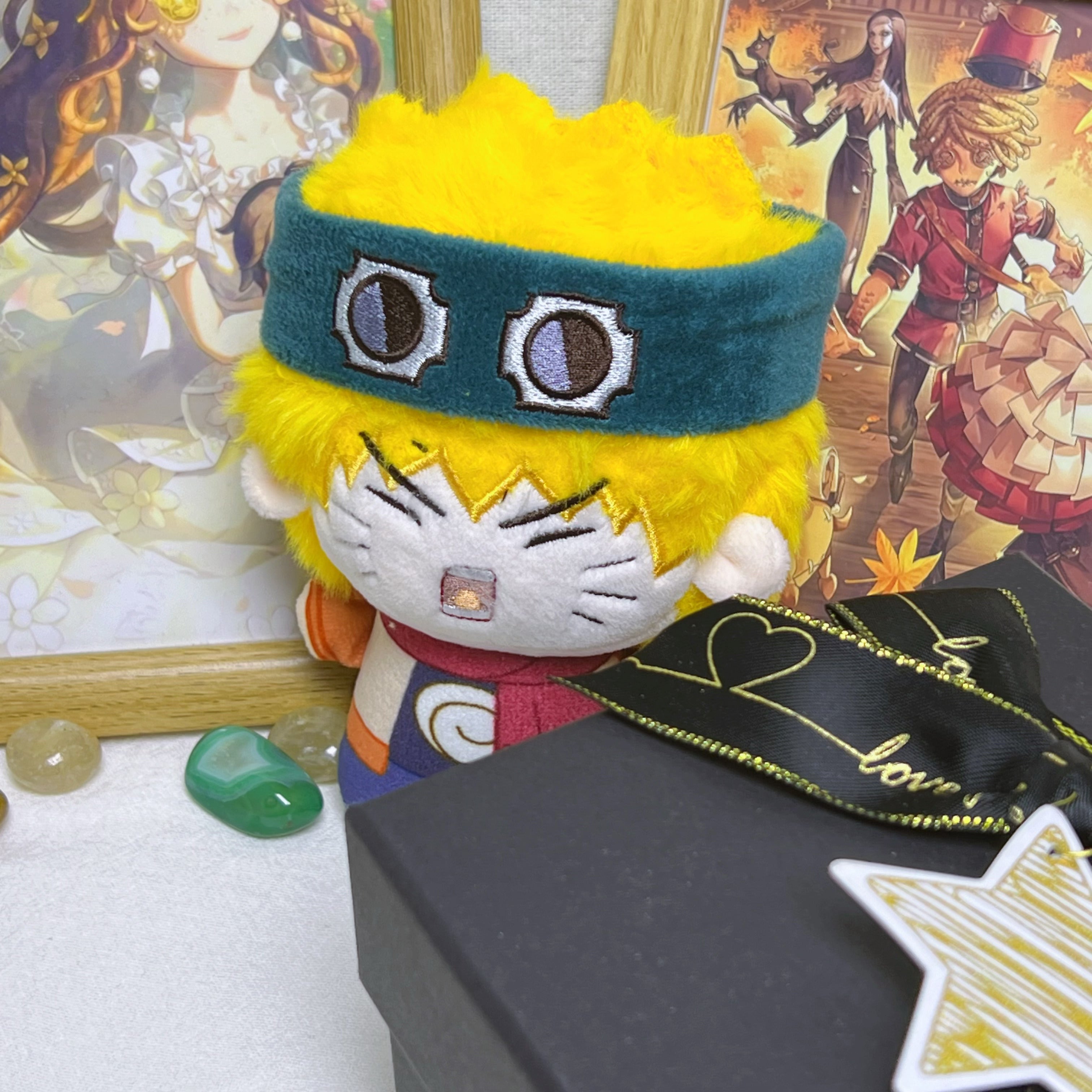 Naruto Funny emojis Uzumaki Naruto Plush Toy(4IN)