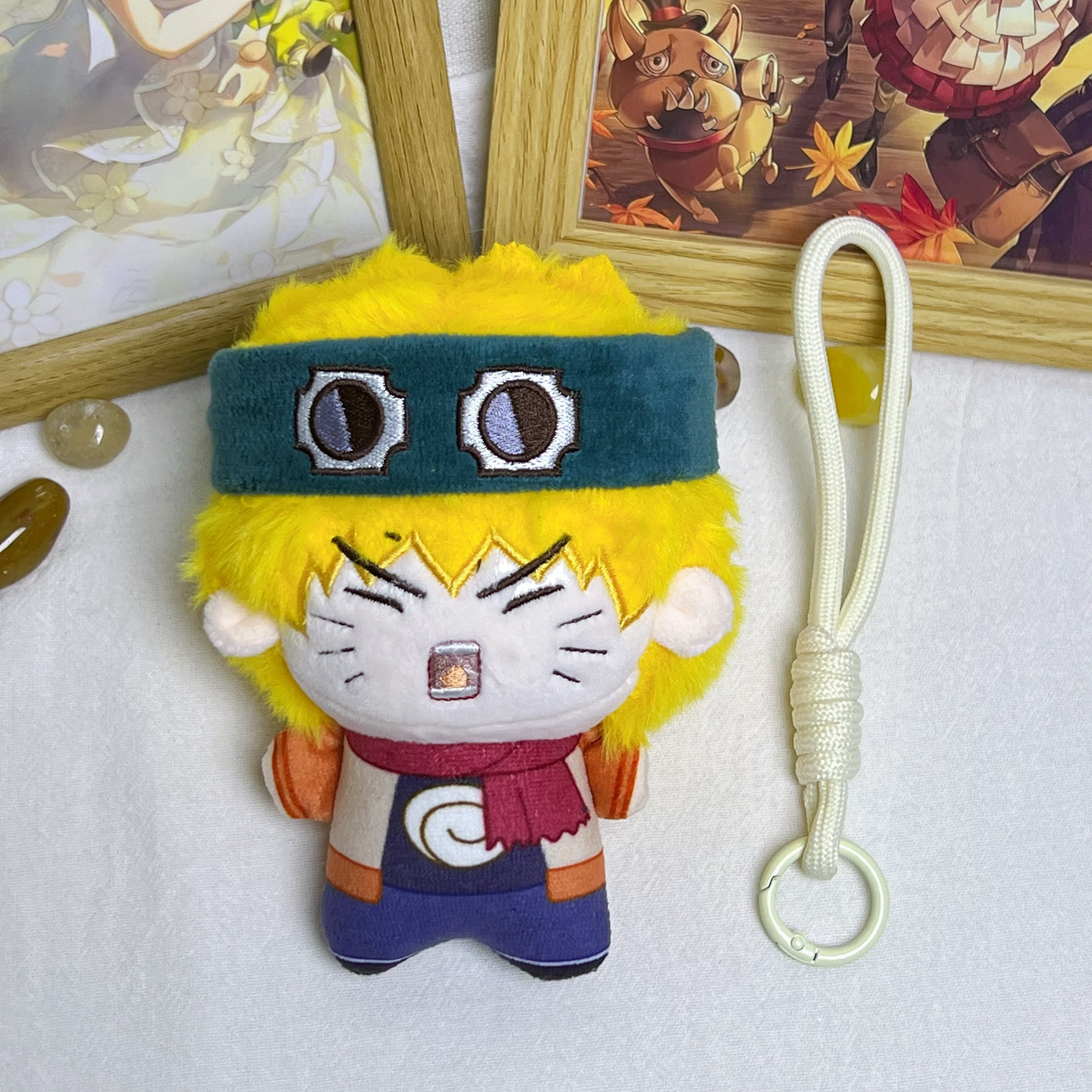 Naruto Funny emojis Uzumaki Naruto Plush Toy(4IN)