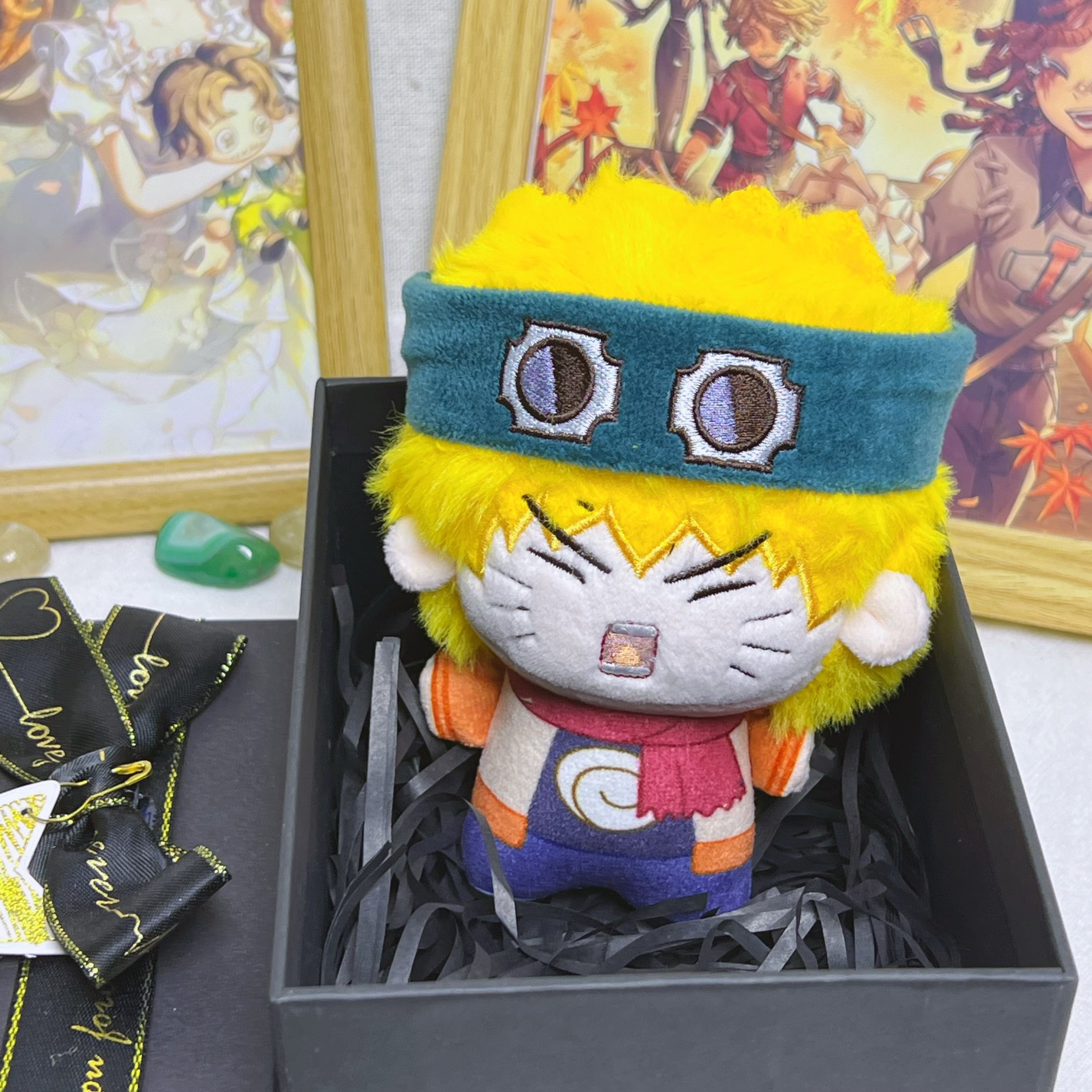 Naruto Funny emojis Uzumaki Naruto Plush Toy(4IN)