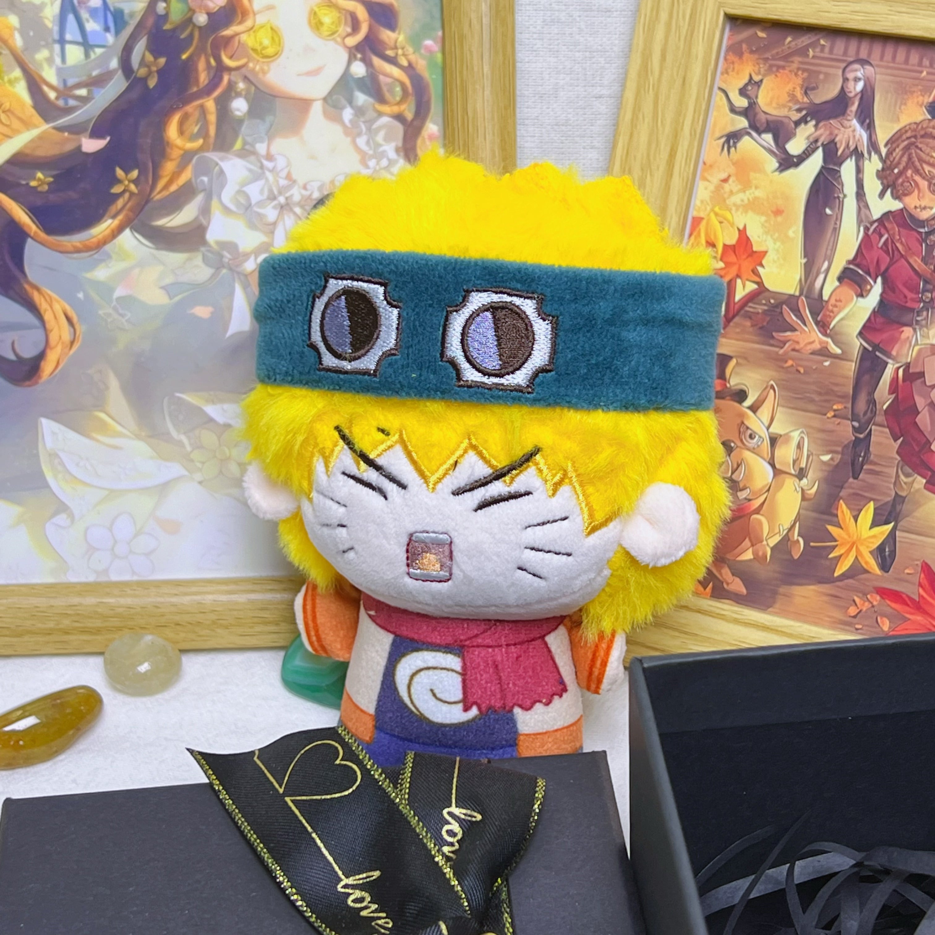 Naruto Funny emojis Uzumaki Naruto Plush Toy(4IN)