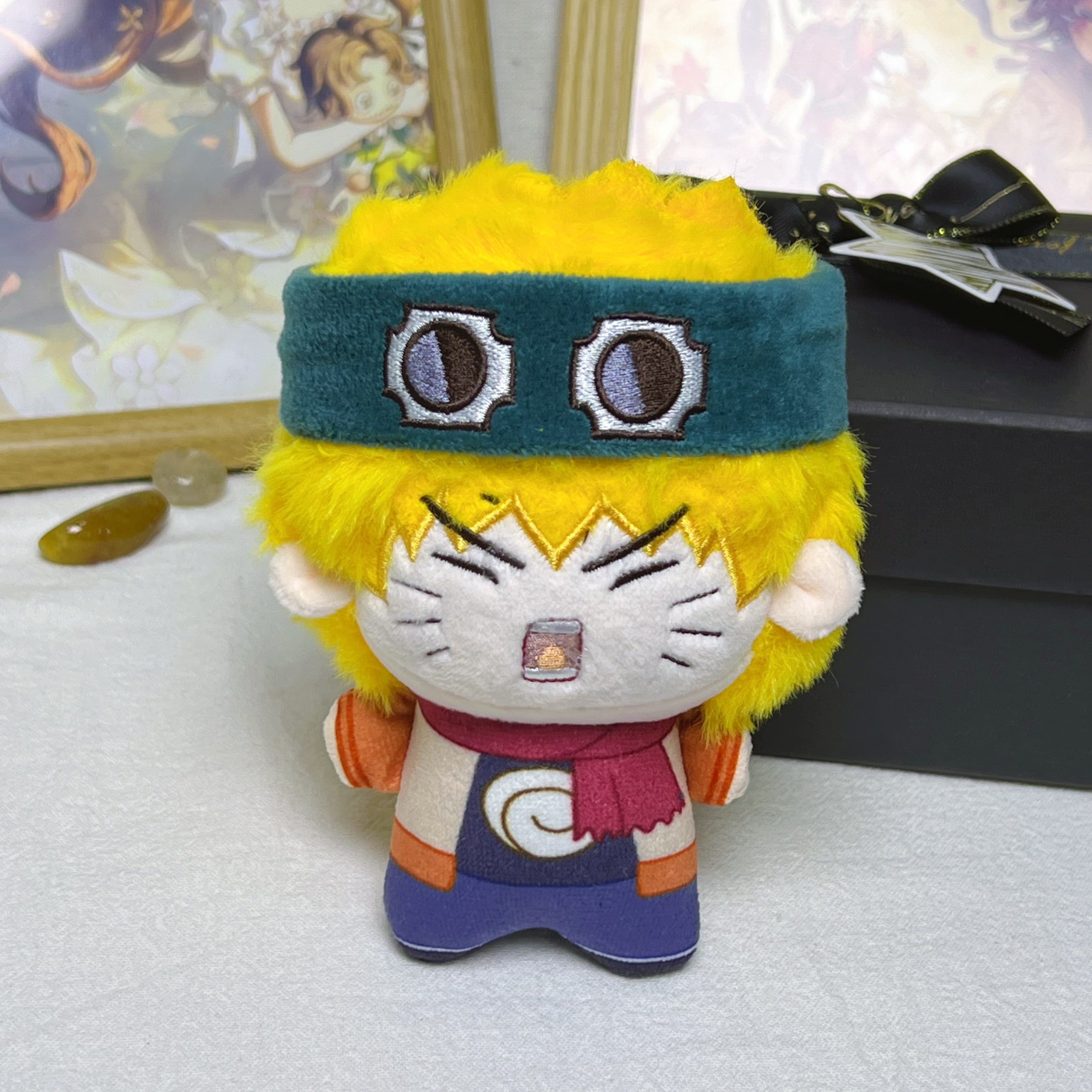 Naruto Funny emojis Uzumaki Naruto Plush Toy(4IN)
