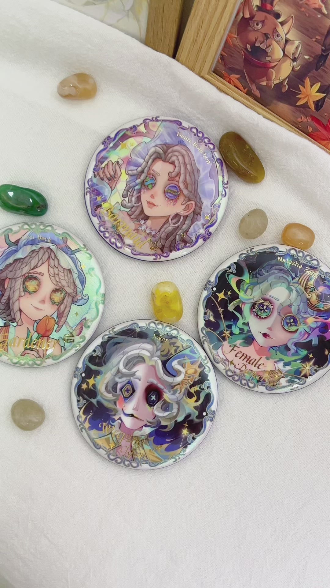 Identity V Exquisite Series Pins Badges
