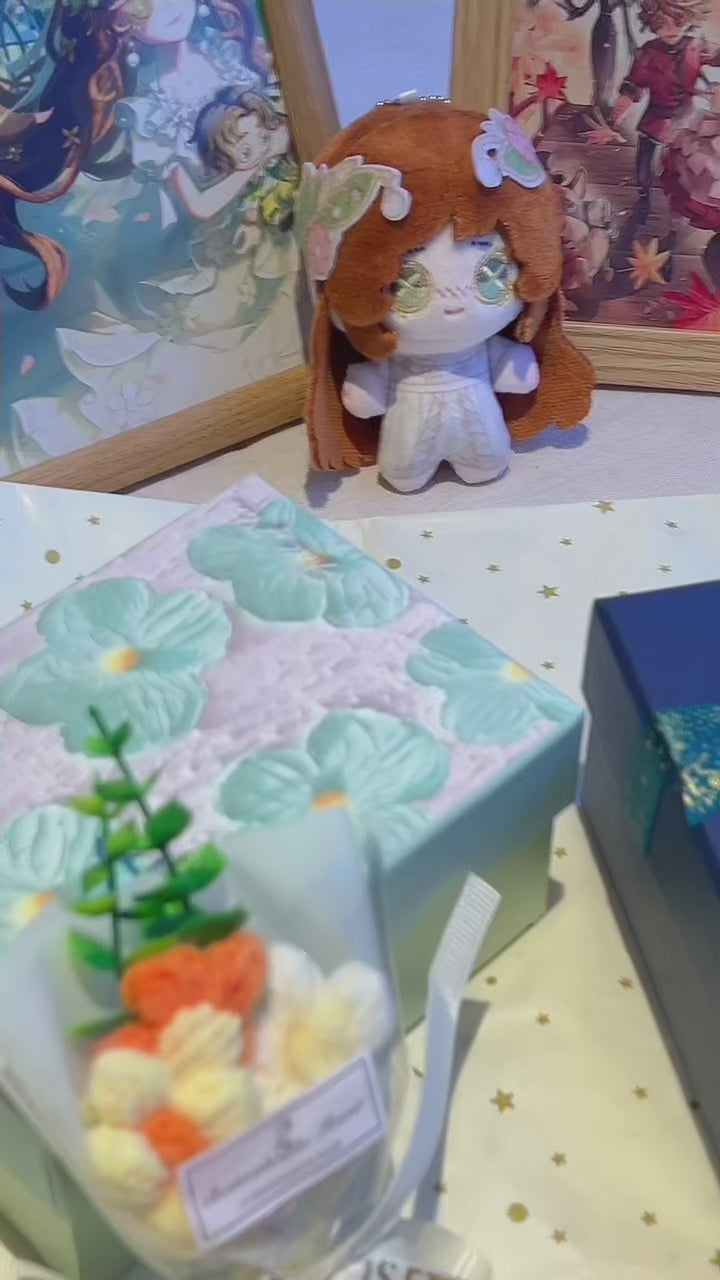 Identity V Plush Toy Of A Little Girl With Long Brown Hair