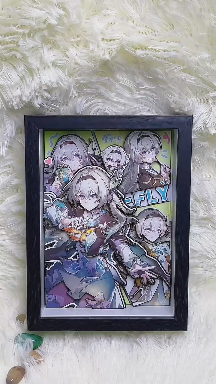 Honkai: Star Rail Firefly 3D High-quality Picture Frame (7.5IN)